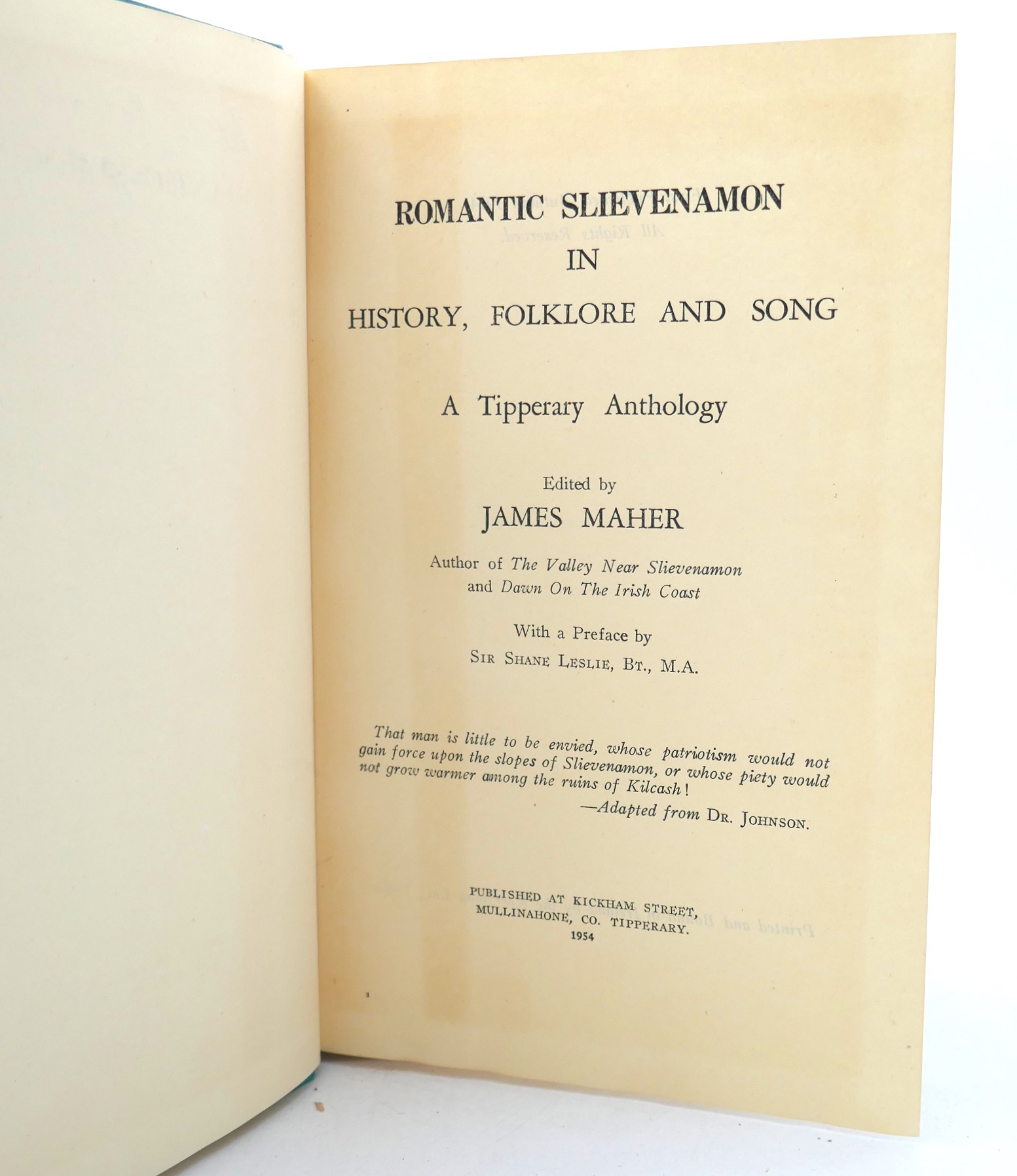 Romantic Slievenamon in History, Folklore & Song (1955) - Image 2