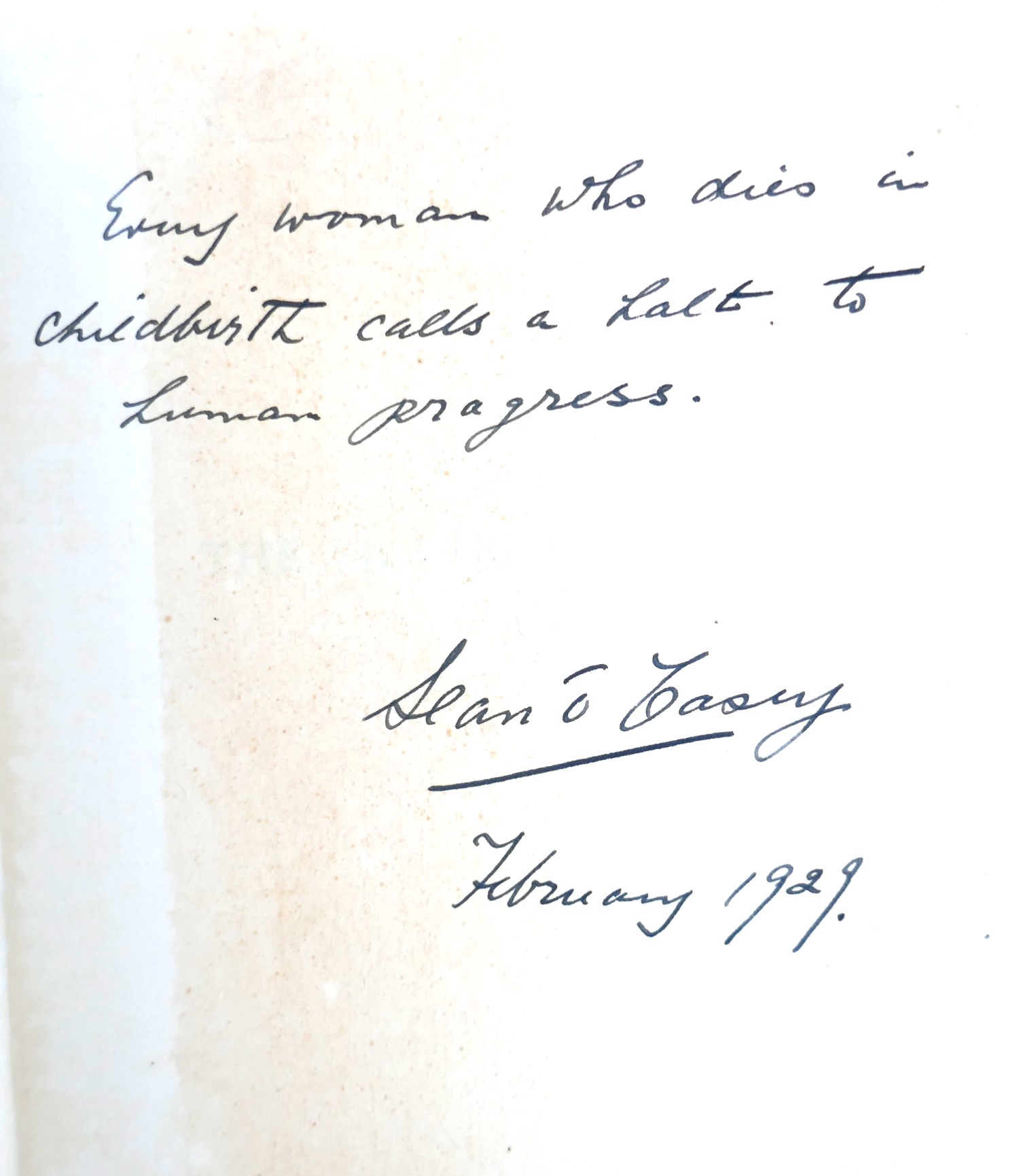 The Silver Tassie. Inscribed by the Author (1928) - Image 4
