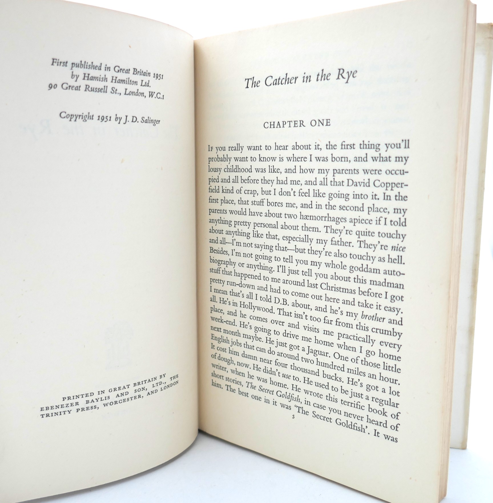 The Catcher in the Rye. First UK Edition (1951) - Image 5
