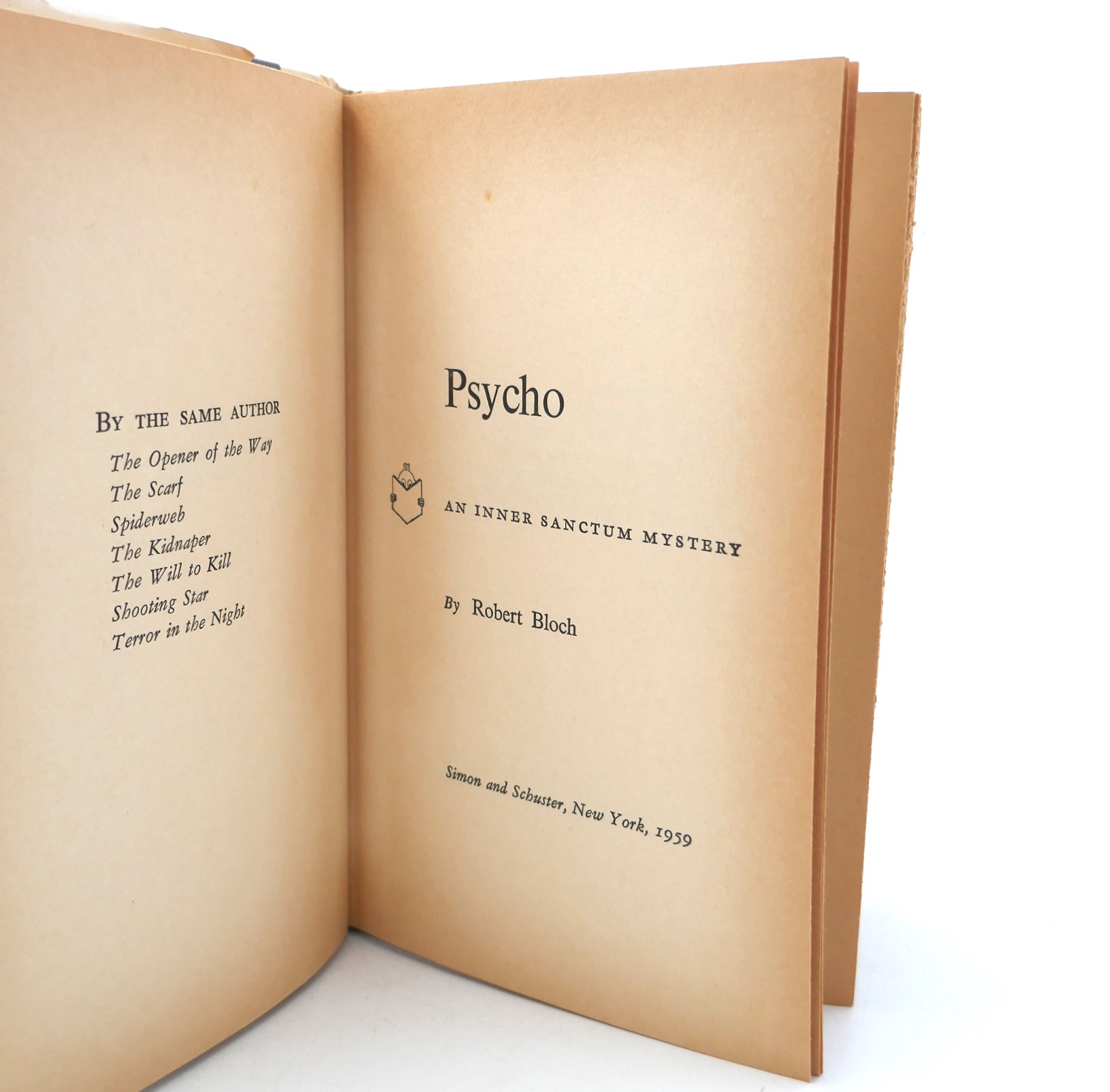 Psycho. First Edition (1959) - Image 4