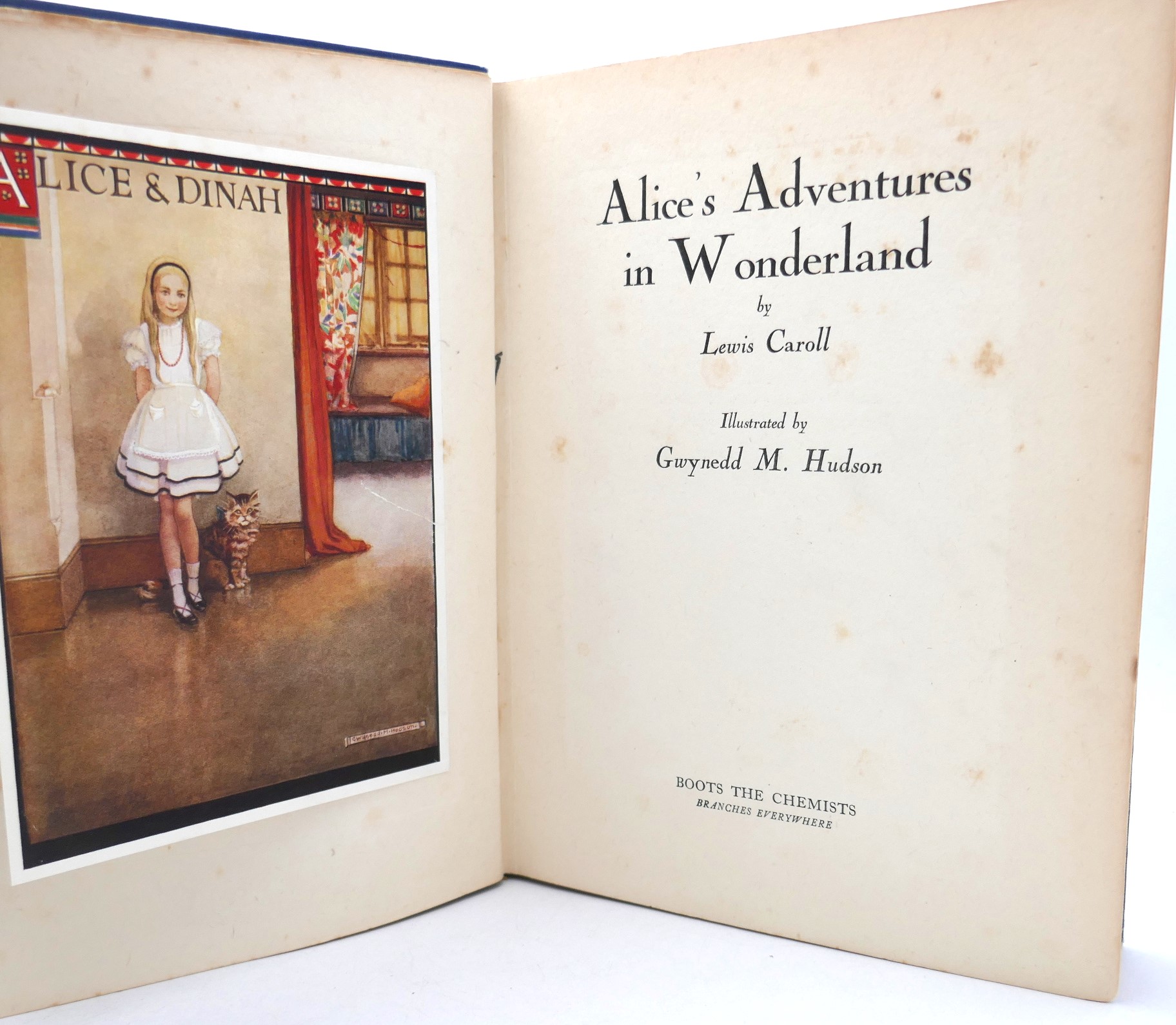 Alice's Adventures in Wonderland. Illustrated by Gwynedd M. Hudson (1930) - Image 2