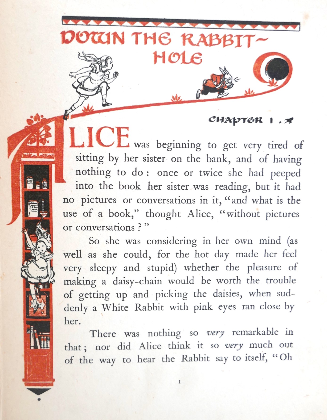Alice's Adventures in Wonderland. Illustrated by Gwynedd M. Hudson (1930) - Image 5