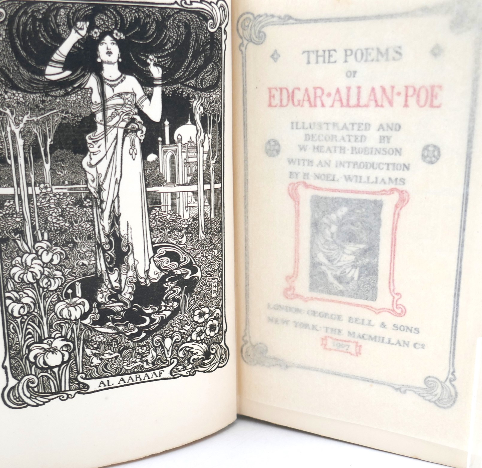 Poems of Edgar Allan Poe. Illustrated by W. Heath Robinson (1907) - Image 2