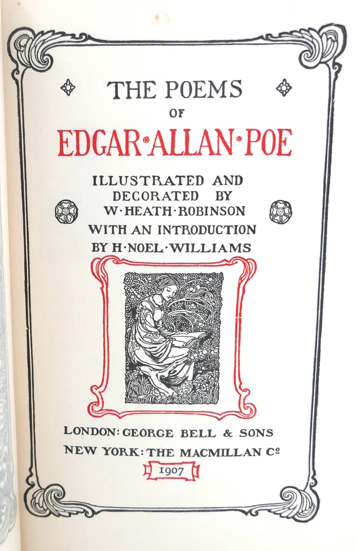 Poems of Edgar Allan Poe. Illustrated by W. Heath Robinson (1907) - Image 3