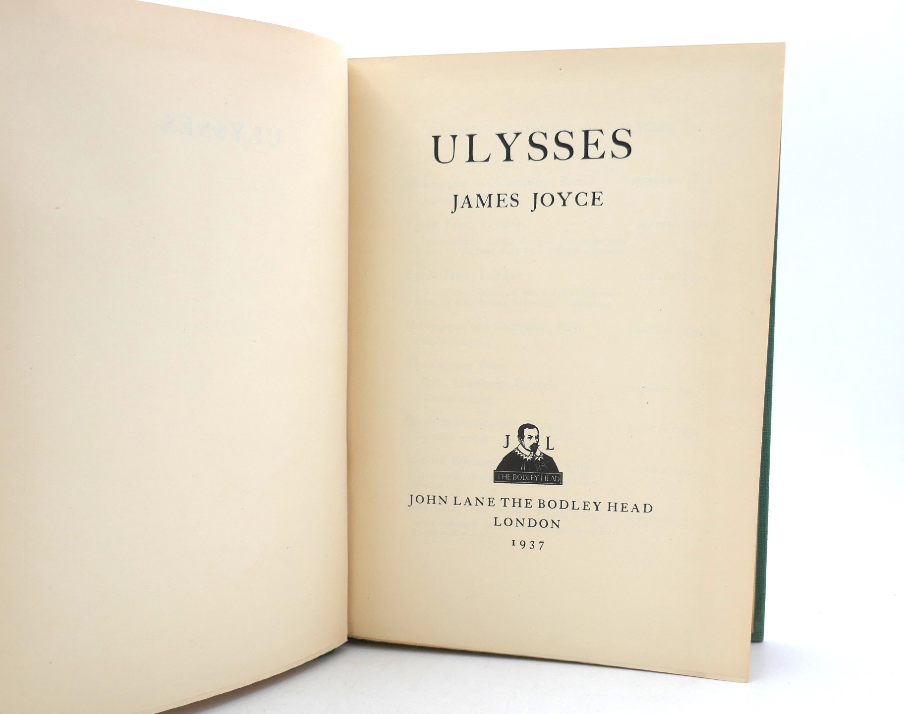 Ulysses. First Trade Edition -UK (1937) - Image 2