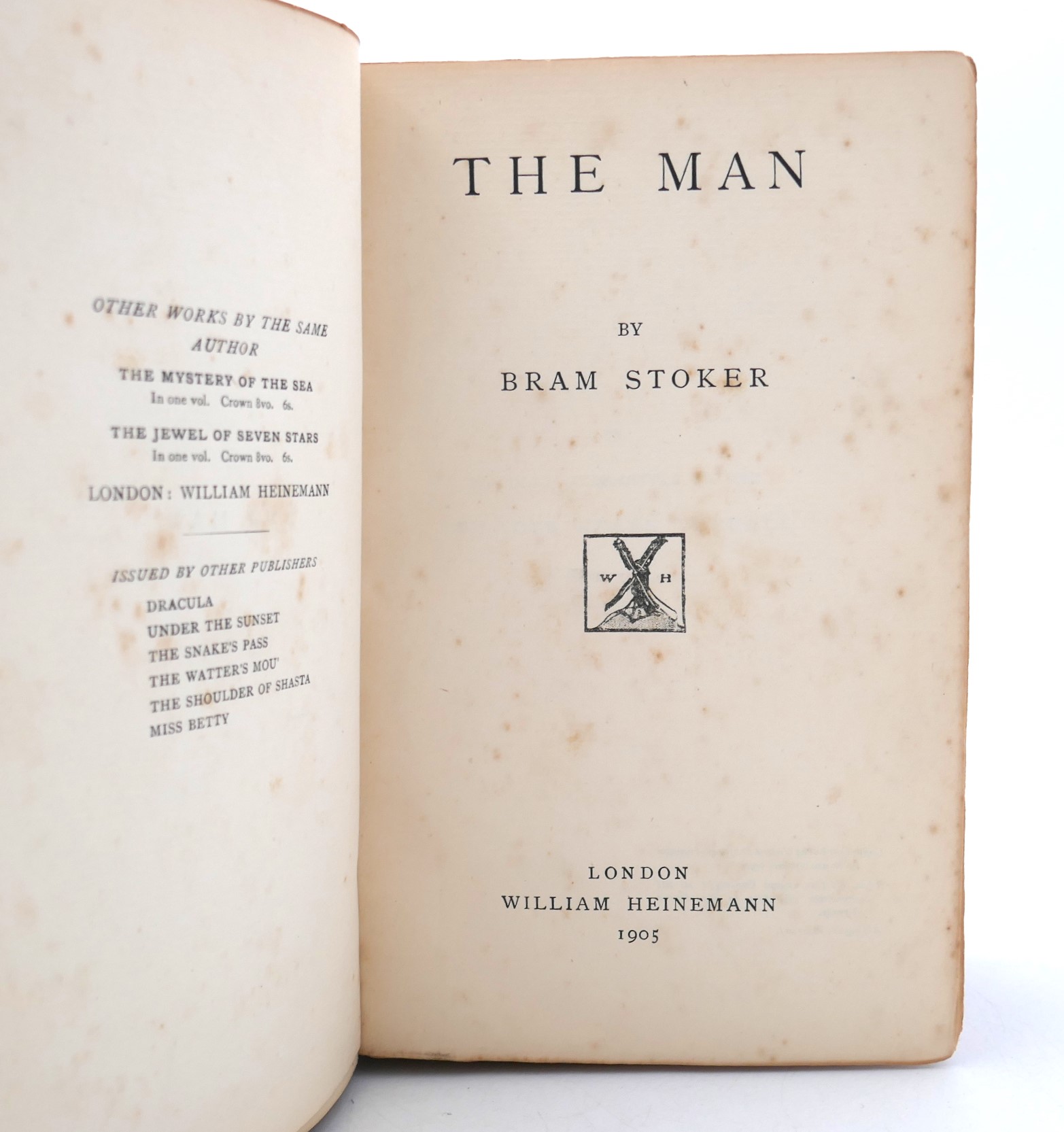 The Man. First Edition (1905) - Image 2