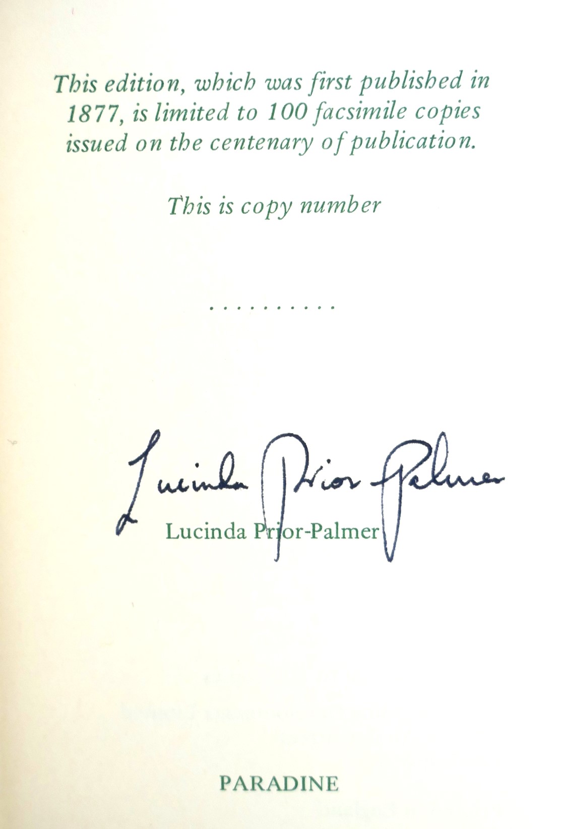 Black Beauty. Centenary Facsimile Edition (1977) - Image 3