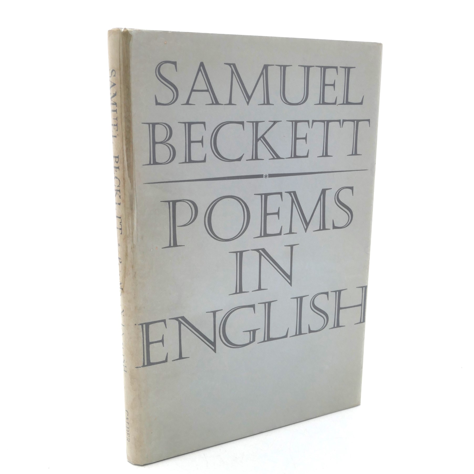 Poems in English. Signed by the Author (1961)