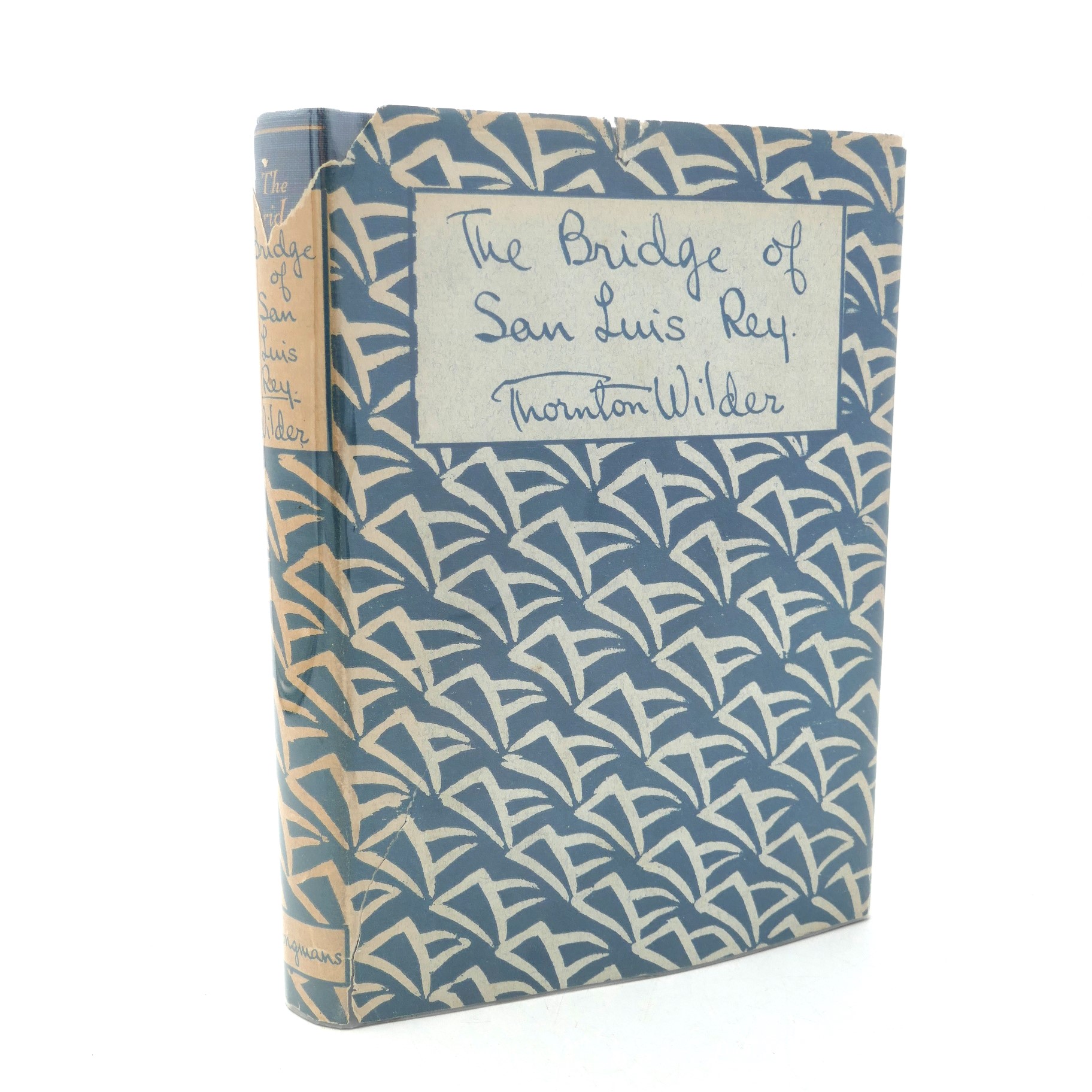 The Bridge of San Luis Rey. First UK Edition (1927)