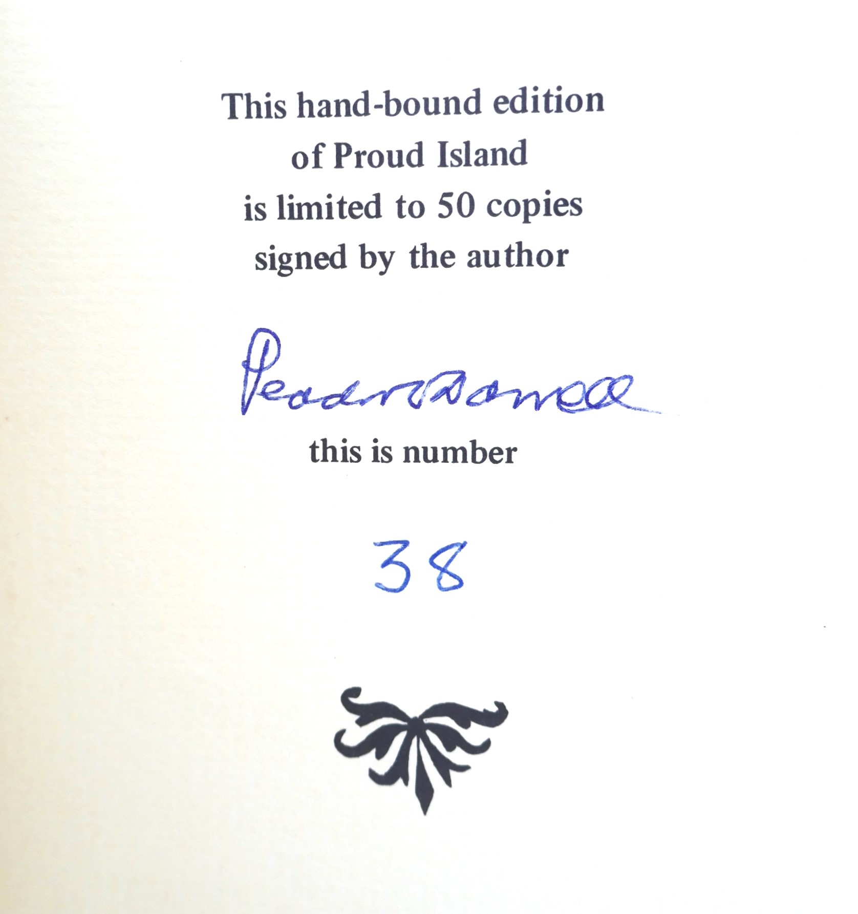Proud Island. Limited Signed Edition (1975) - Image 4