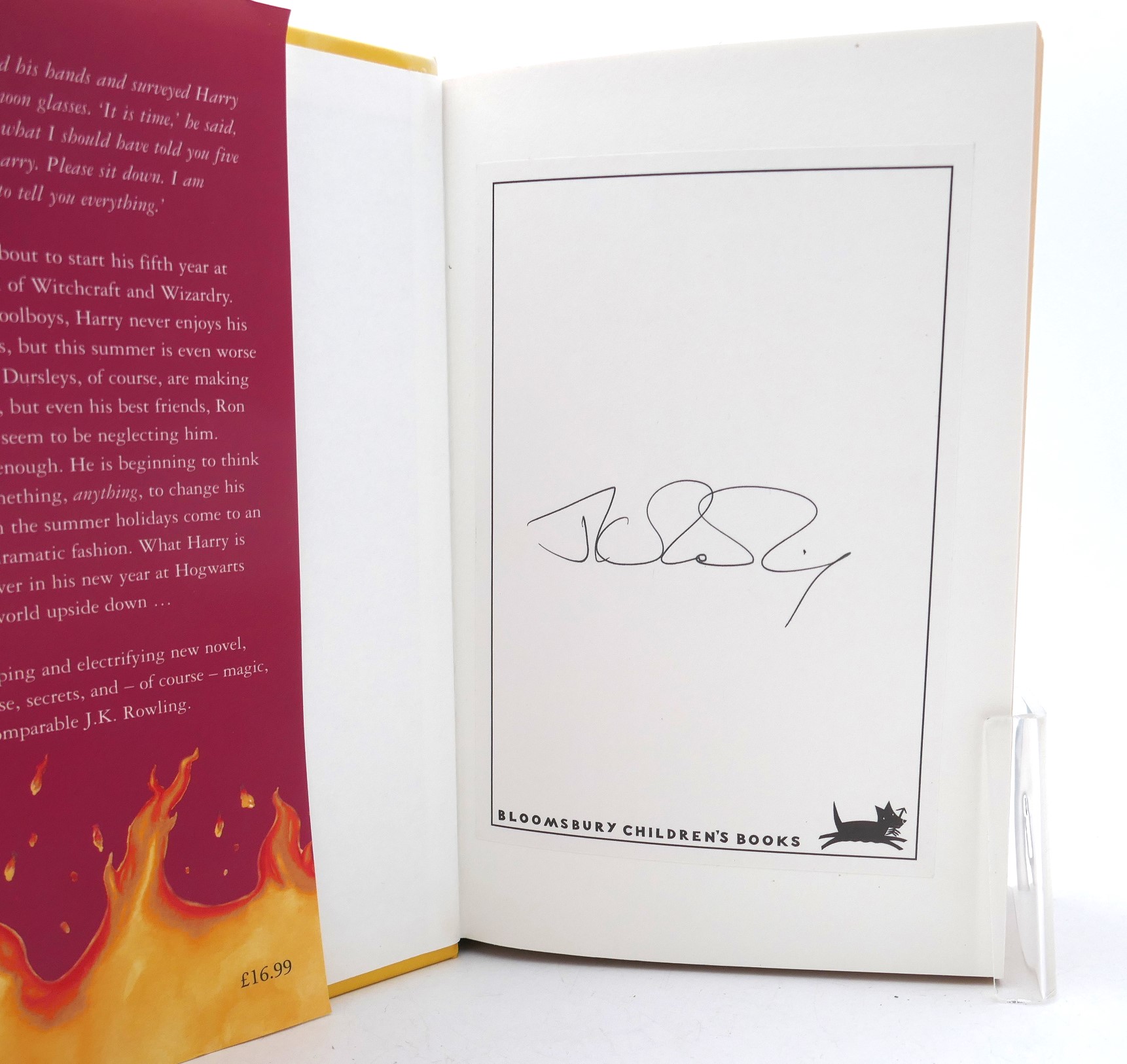 Harry Potter Order of the Phoenix. With Signed Bookplate (2003) - Image 4