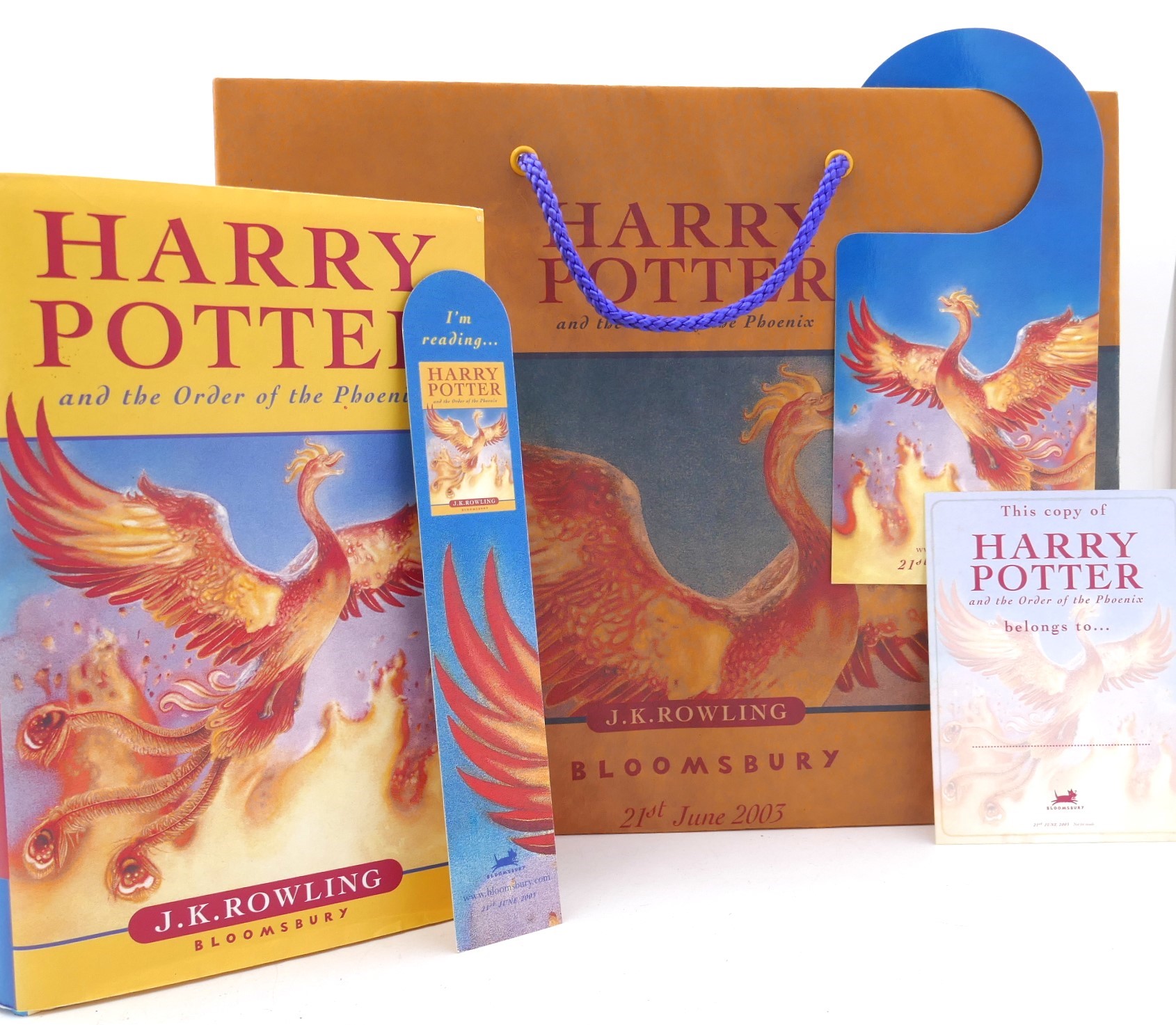 Harry Potter Order of the Phoenix. With Signed Bookplate (2003) - Image 9