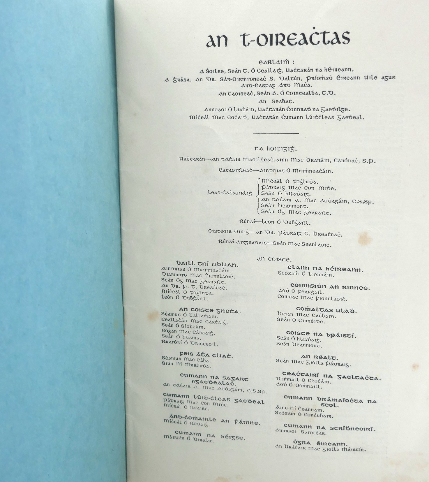 Clár An t-Oireachtais 1950 - Image 3