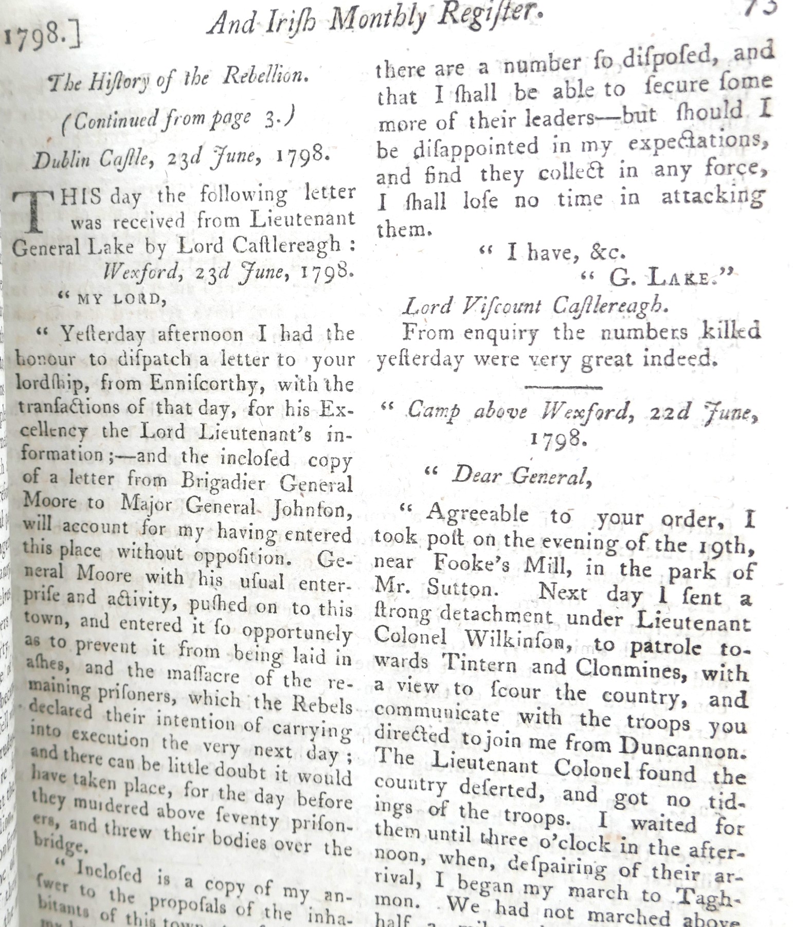 The Dublin Magazine and Irish Monthly Register (1798-1799) - Image 4
