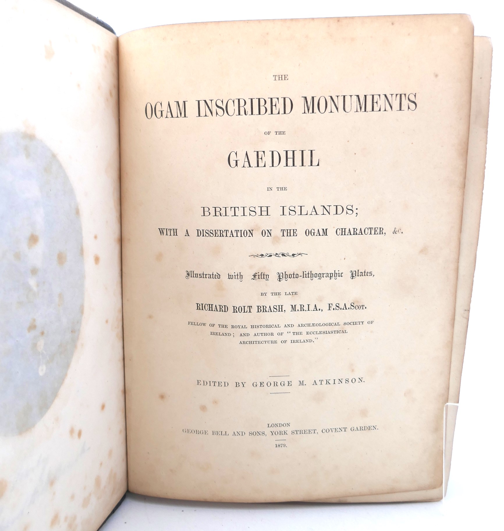 The Ogam Inscribed Monuments of the Gaedhill (1879) - Image 2