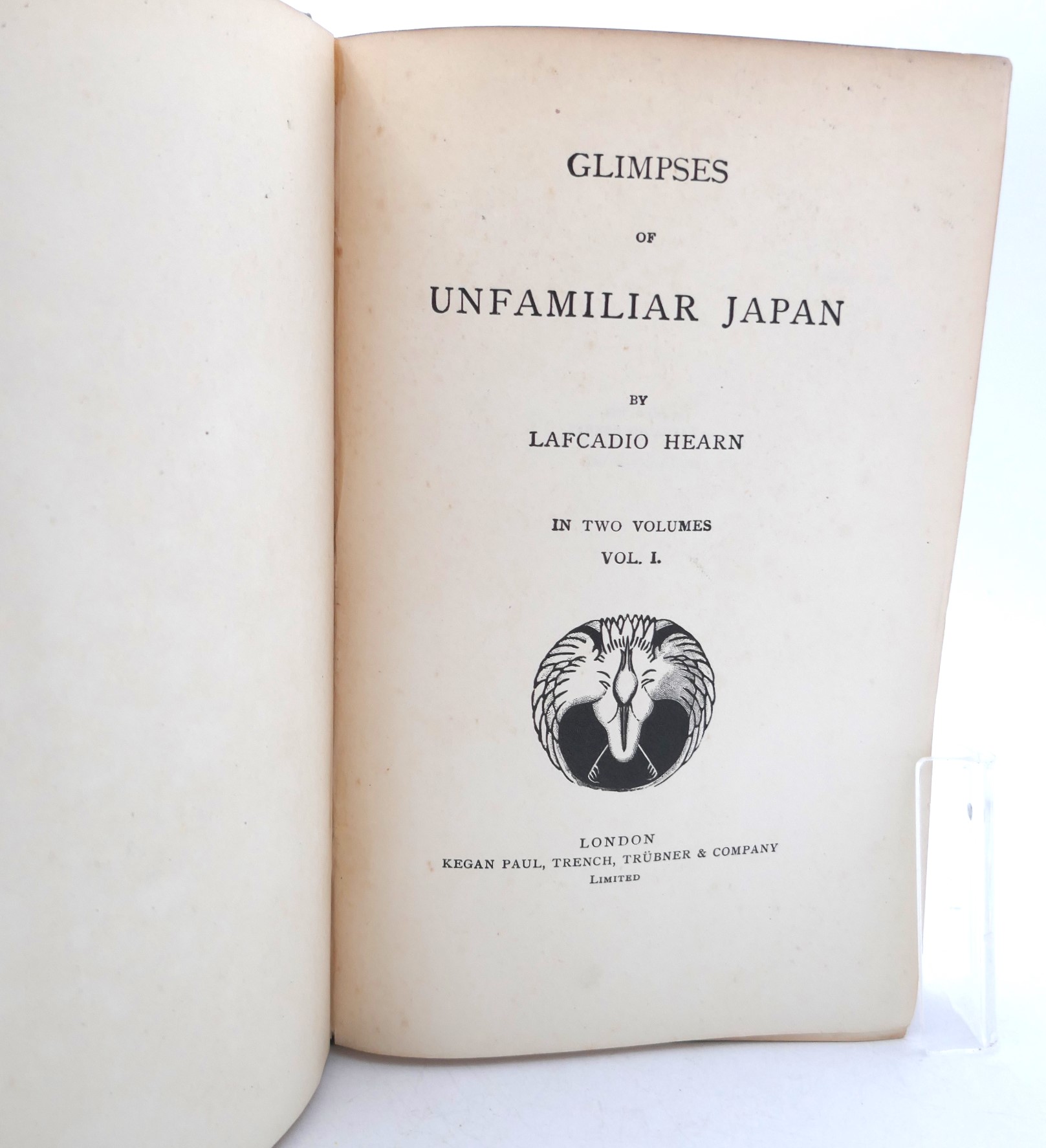 Glimpses of Unfamiliar Japan. Two Volumes (1894) - Image 2