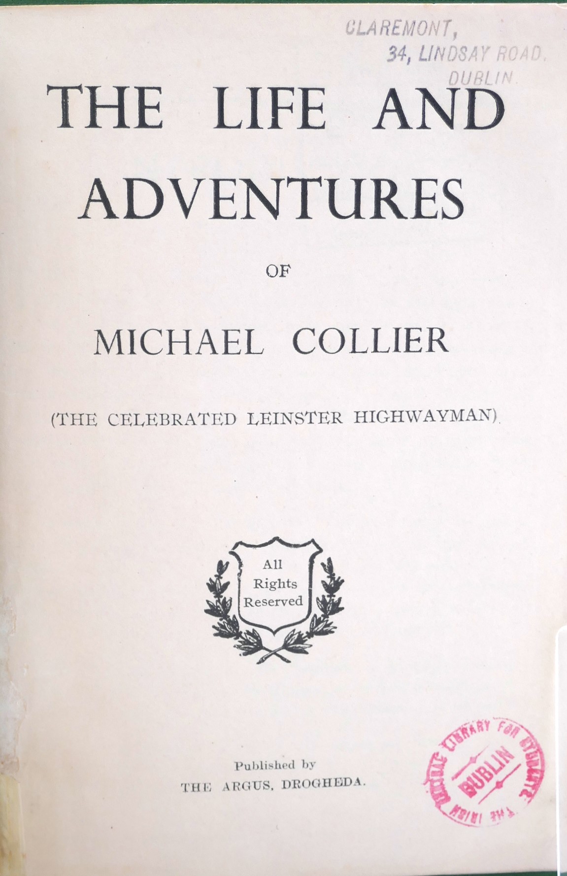 The Life and Adventures of Michael Collier (1850) - Image 3