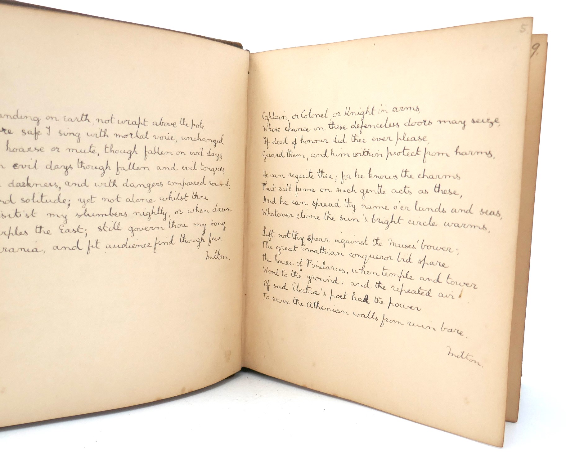 Book of Handwritten Poems (1909) - Image 3