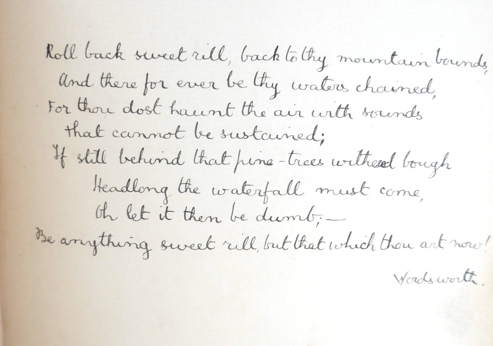 Book of Handwritten Poems (1909) - Image 4