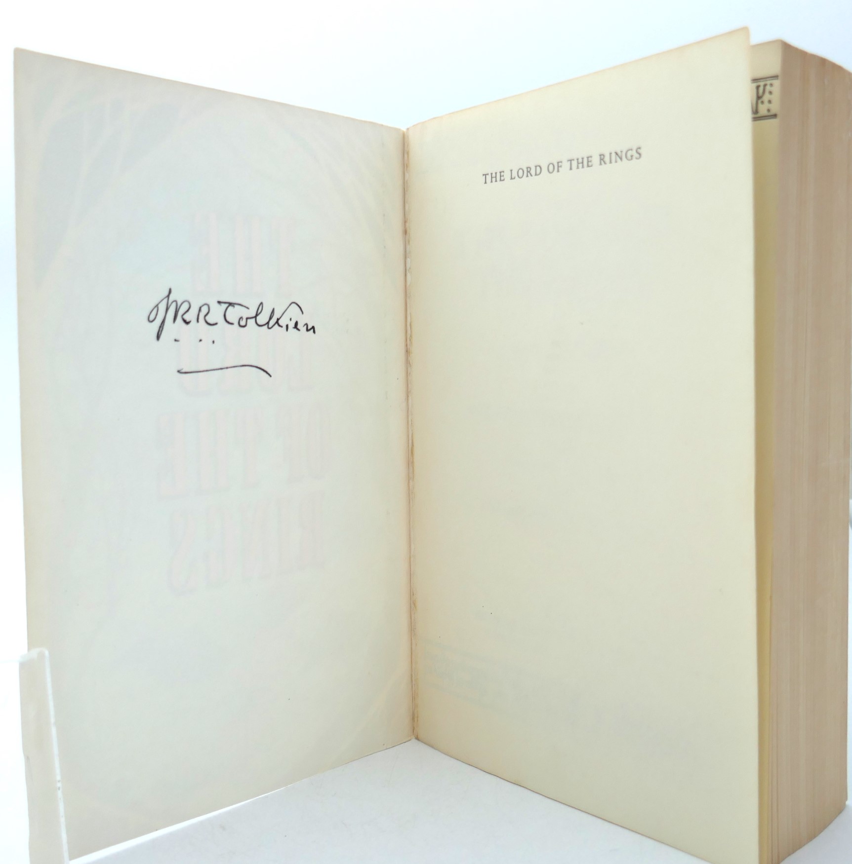 The Lord of the Rings Trilogy. Signed by the Author (1972) - Image 4