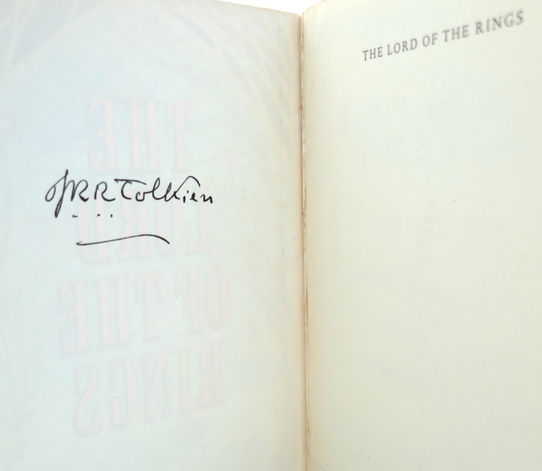 The Lord of the Rings Trilogy. Signed by the Author (1972) - Image 5