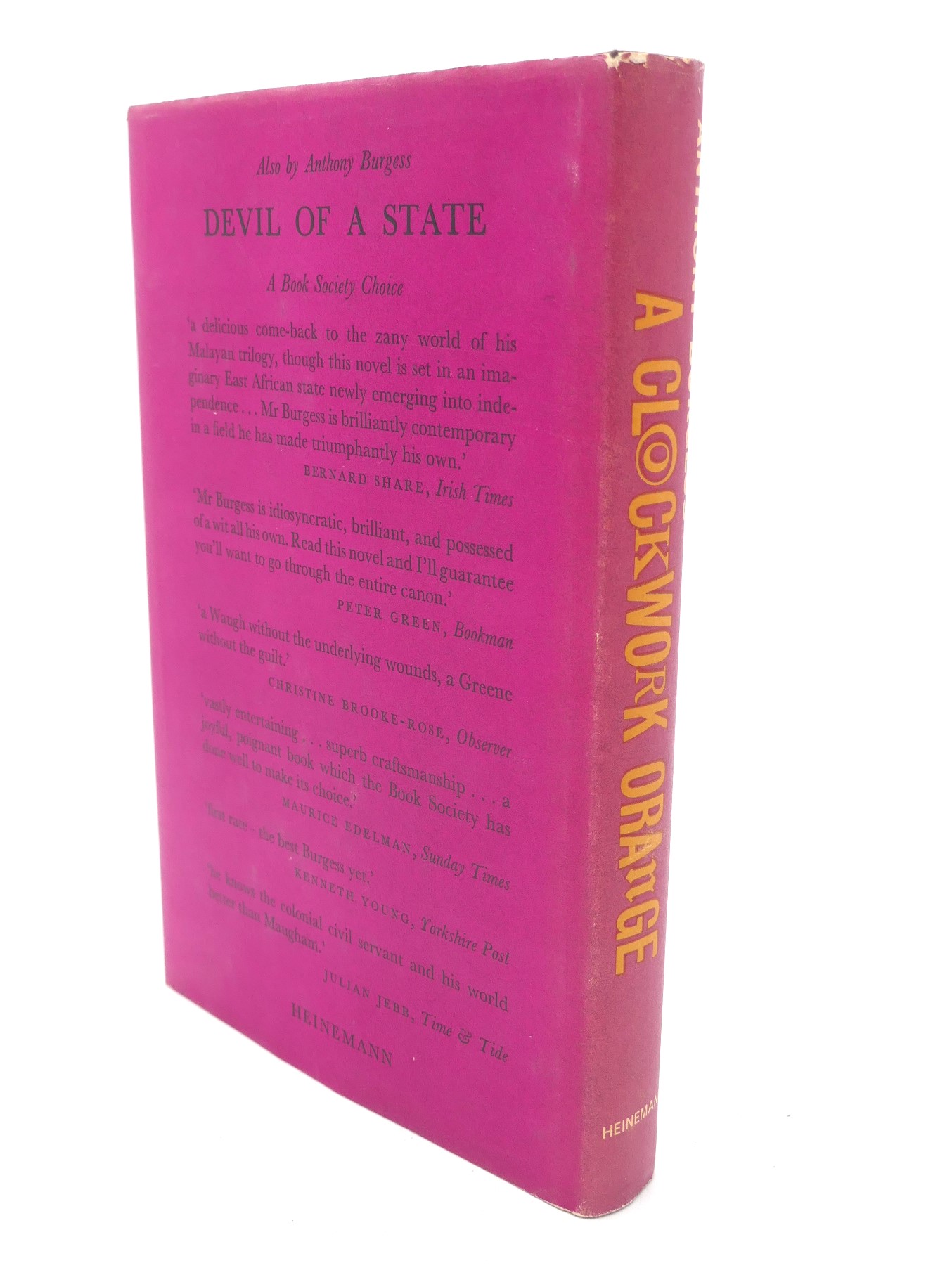 A Clockwork Orange. First Edition (1962) - Image 2