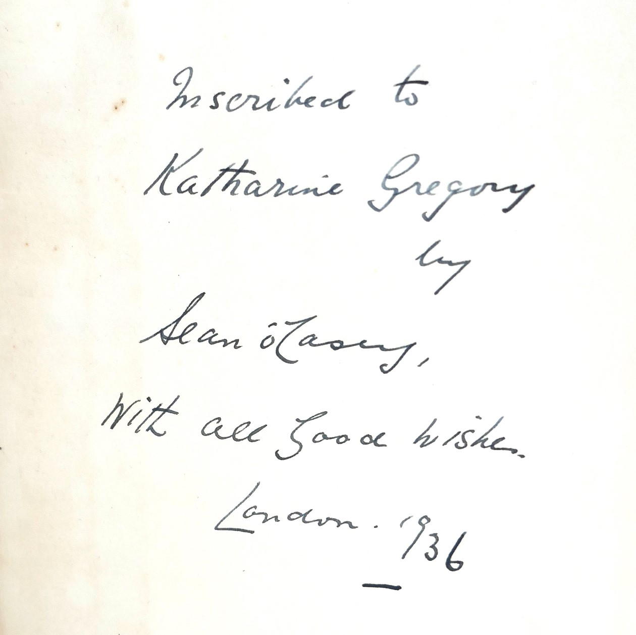 The Plough and The Stars. Inscribed by the Author (1926) - Image 5