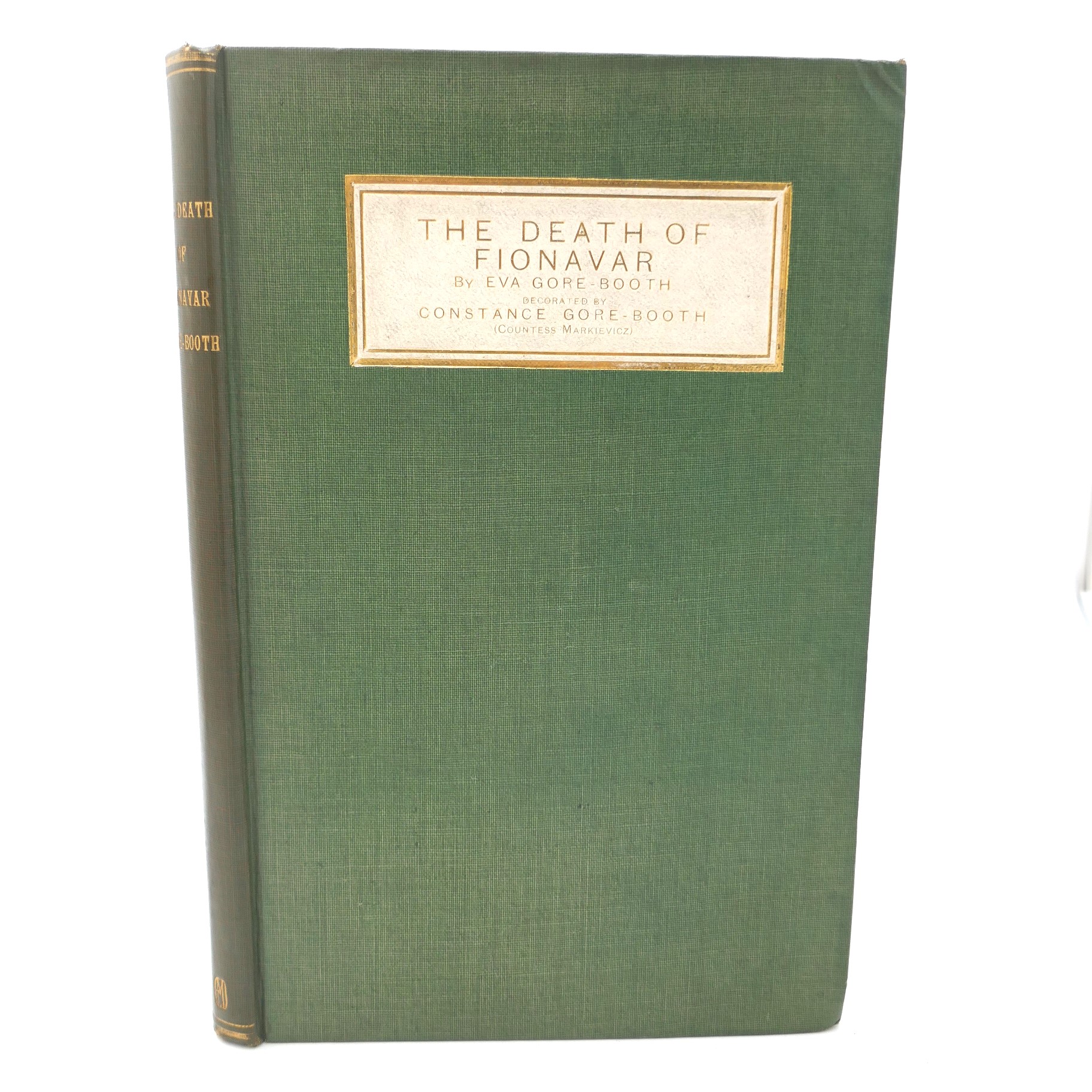 The Death of Fionavar. Decorated by Countess Markievicz (1916)