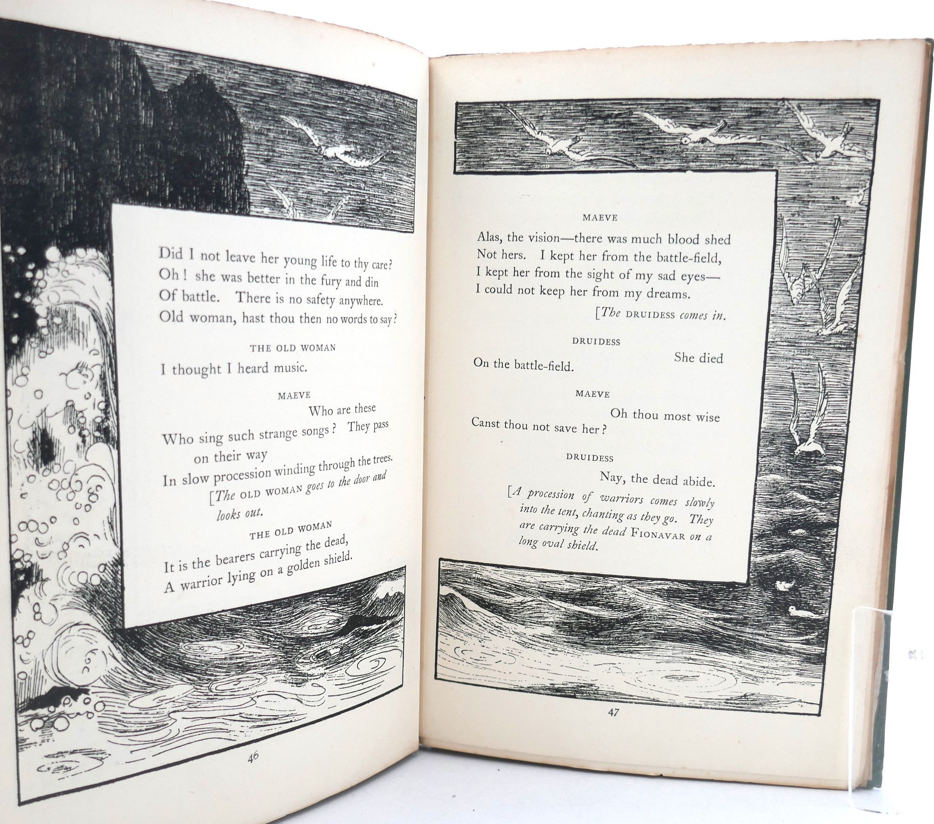 The Death of Fionavar. Decorated by Countess Markievicz (1916) - Image 6