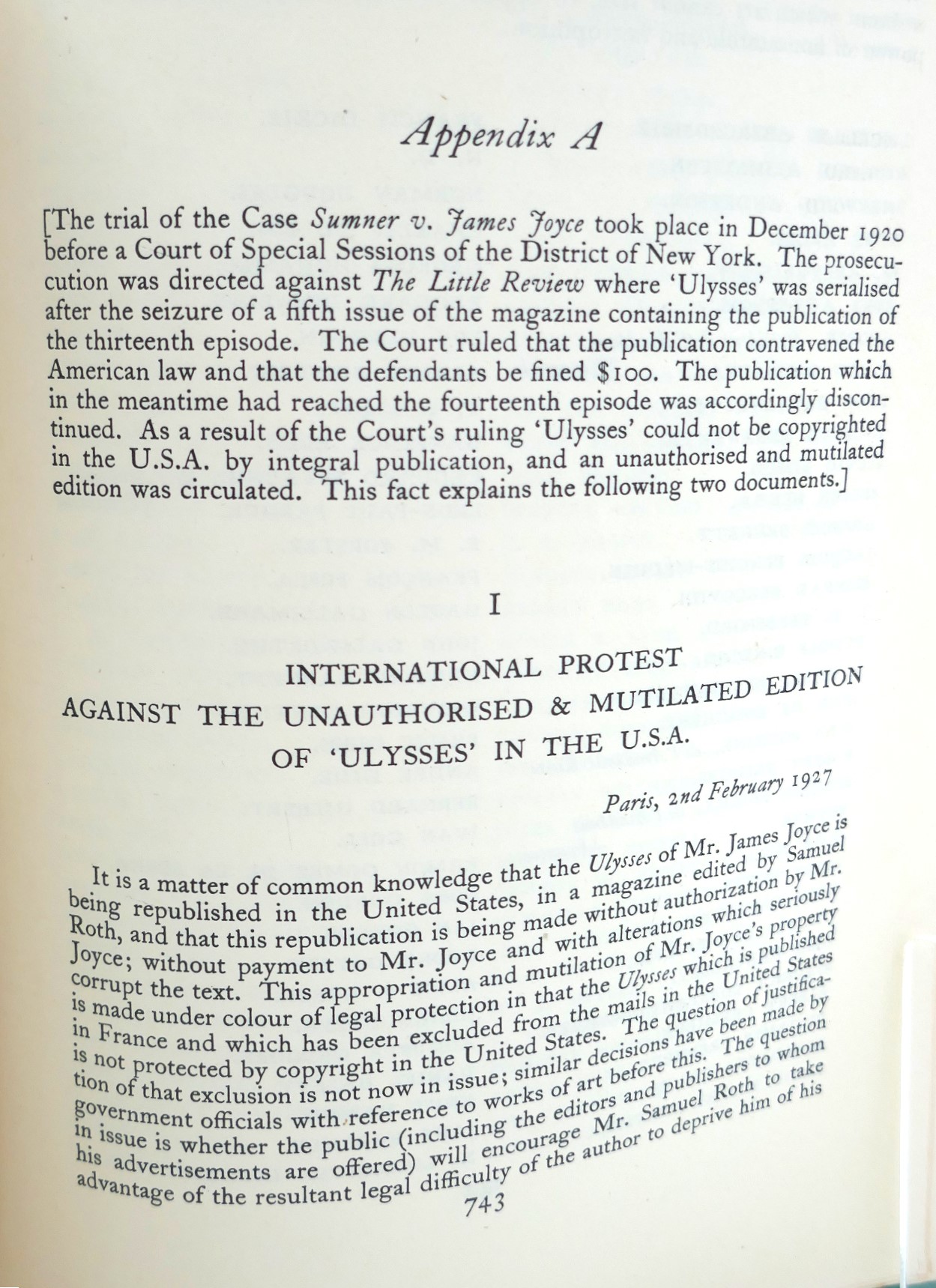 Ulysses. First UK Edition (1937) - Image 6