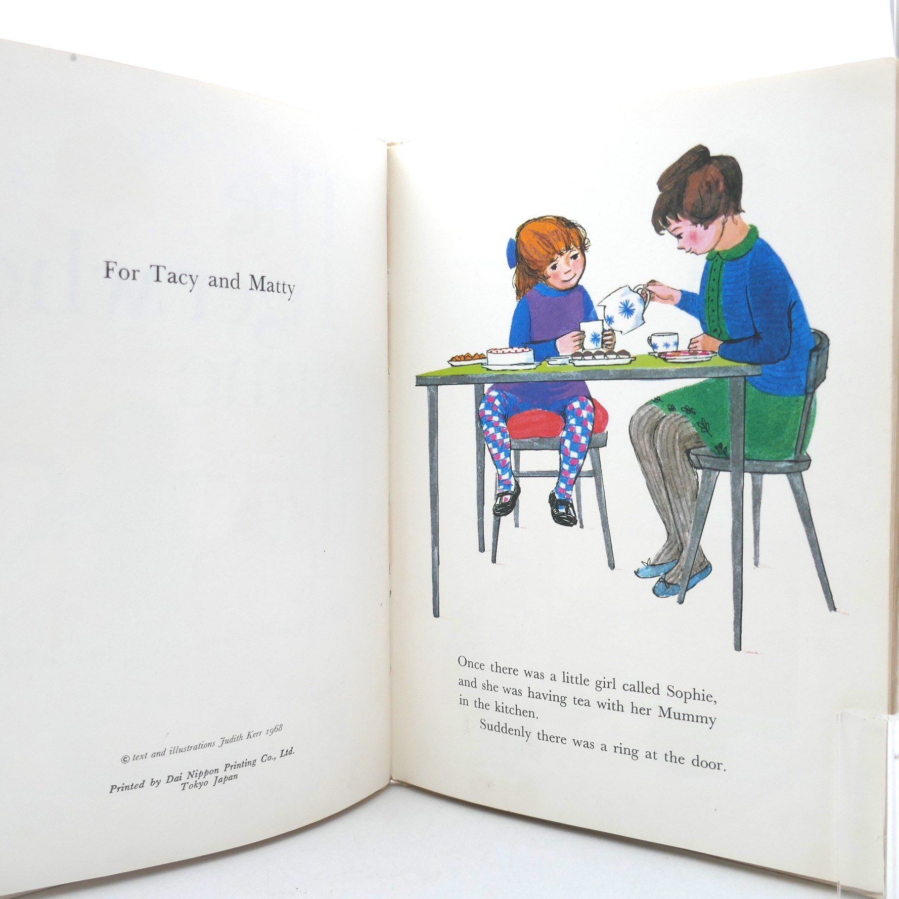 The Tiger Who Came To Tea. First Edition (1968) - Image 4