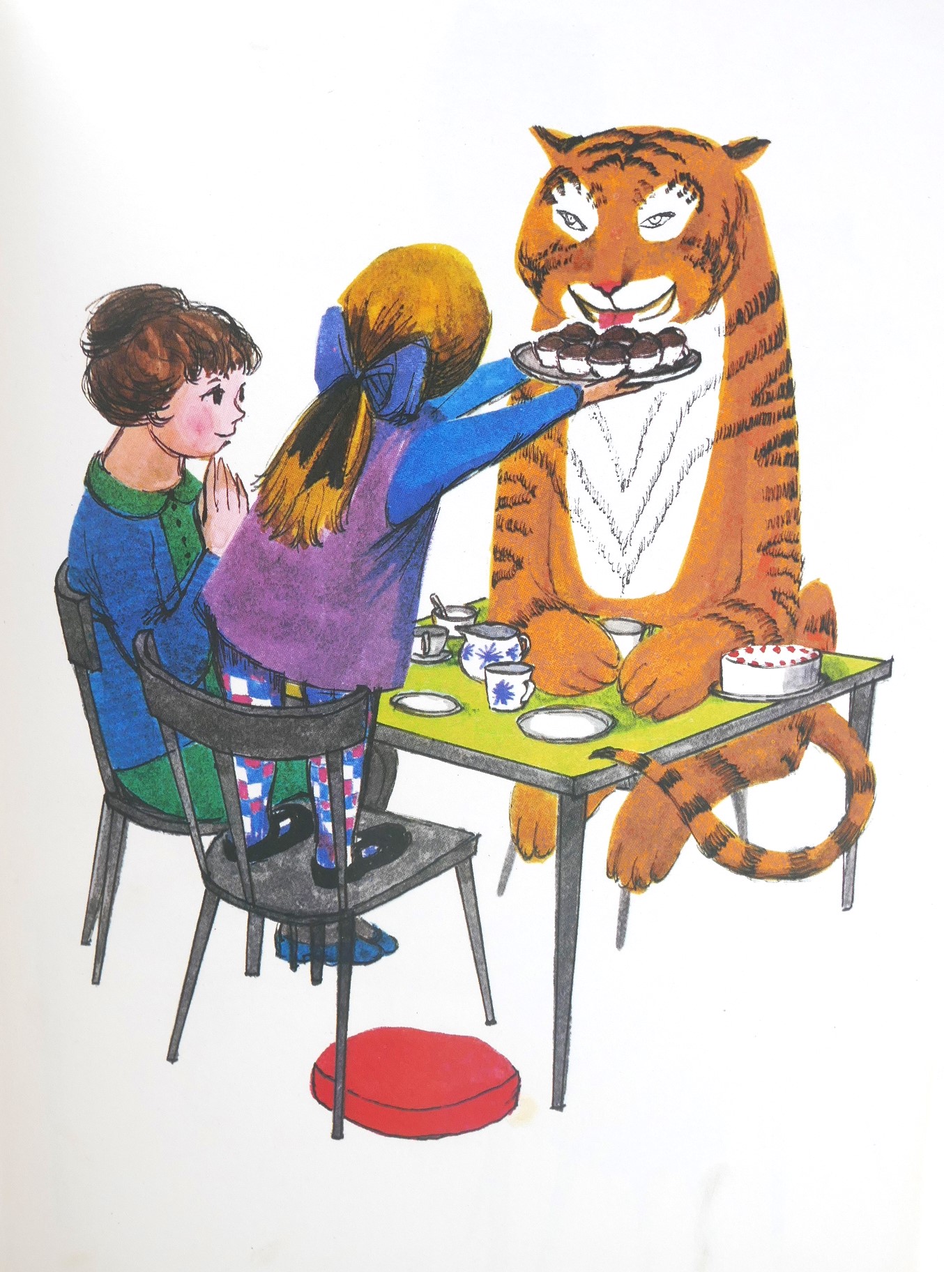 The Tiger Who Came To Tea. First Edition (1968) - Image 5
