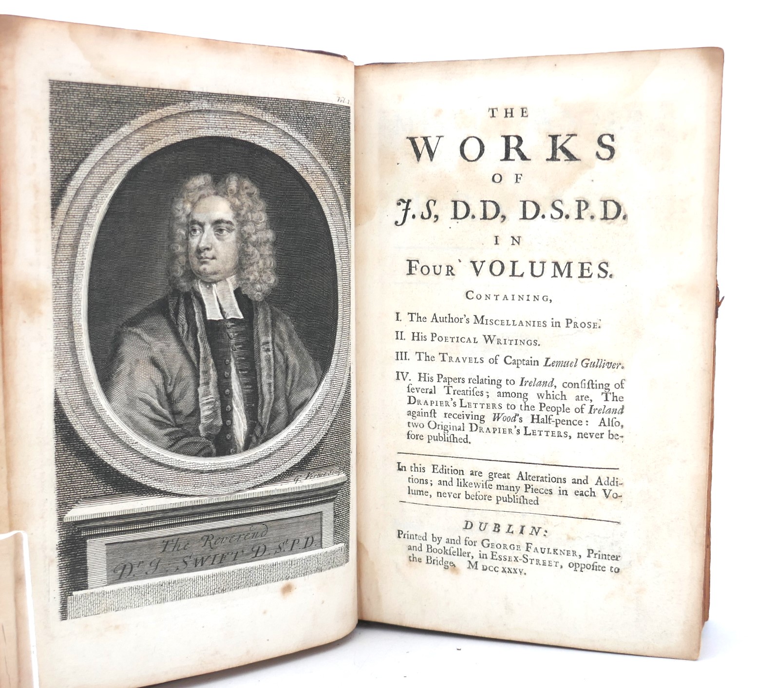 The Works of Jonathan Swift. Six Volumes (1735-1738) - Image 2