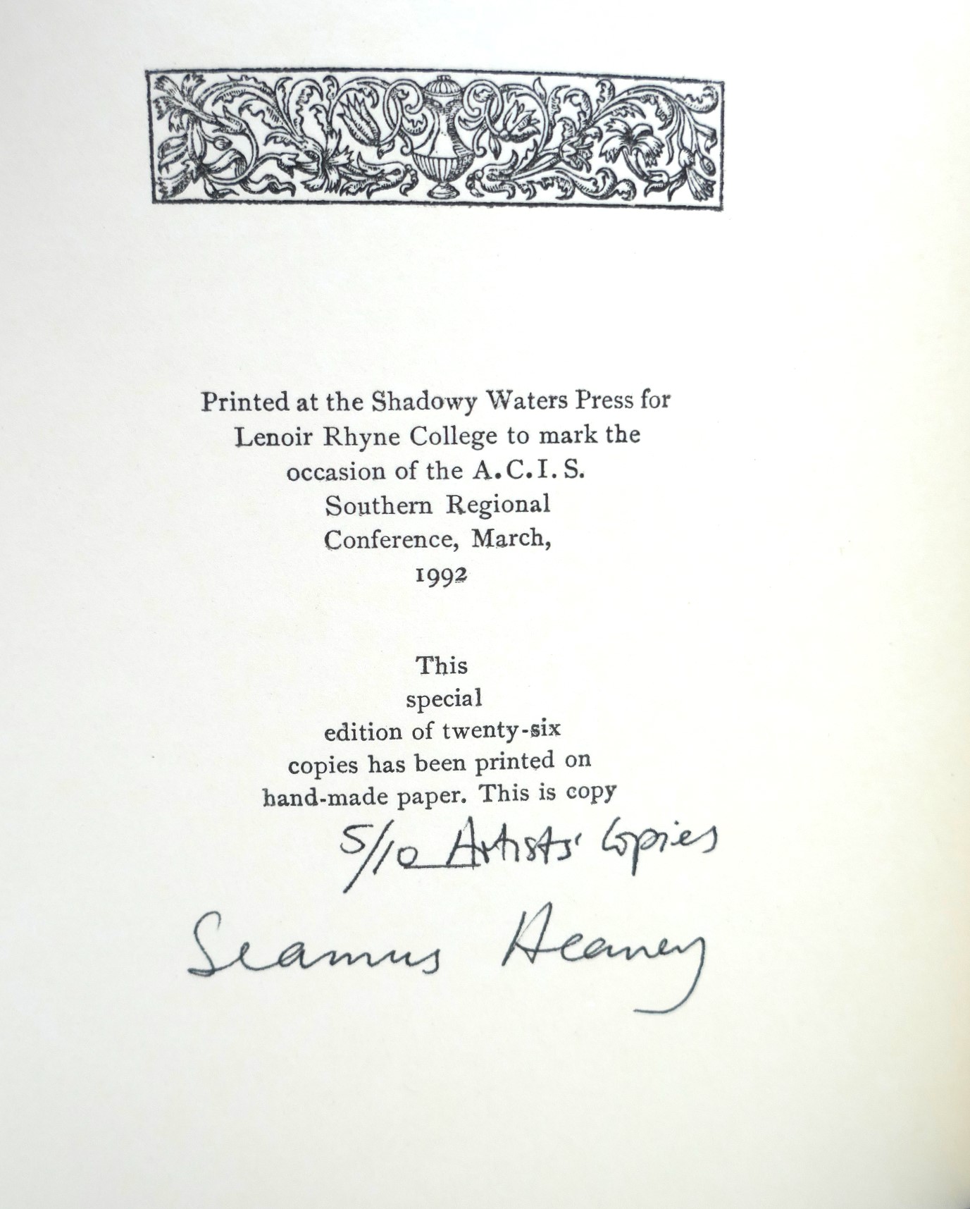 The Gravel Walks. Artist's Copy (1992) - Image 4