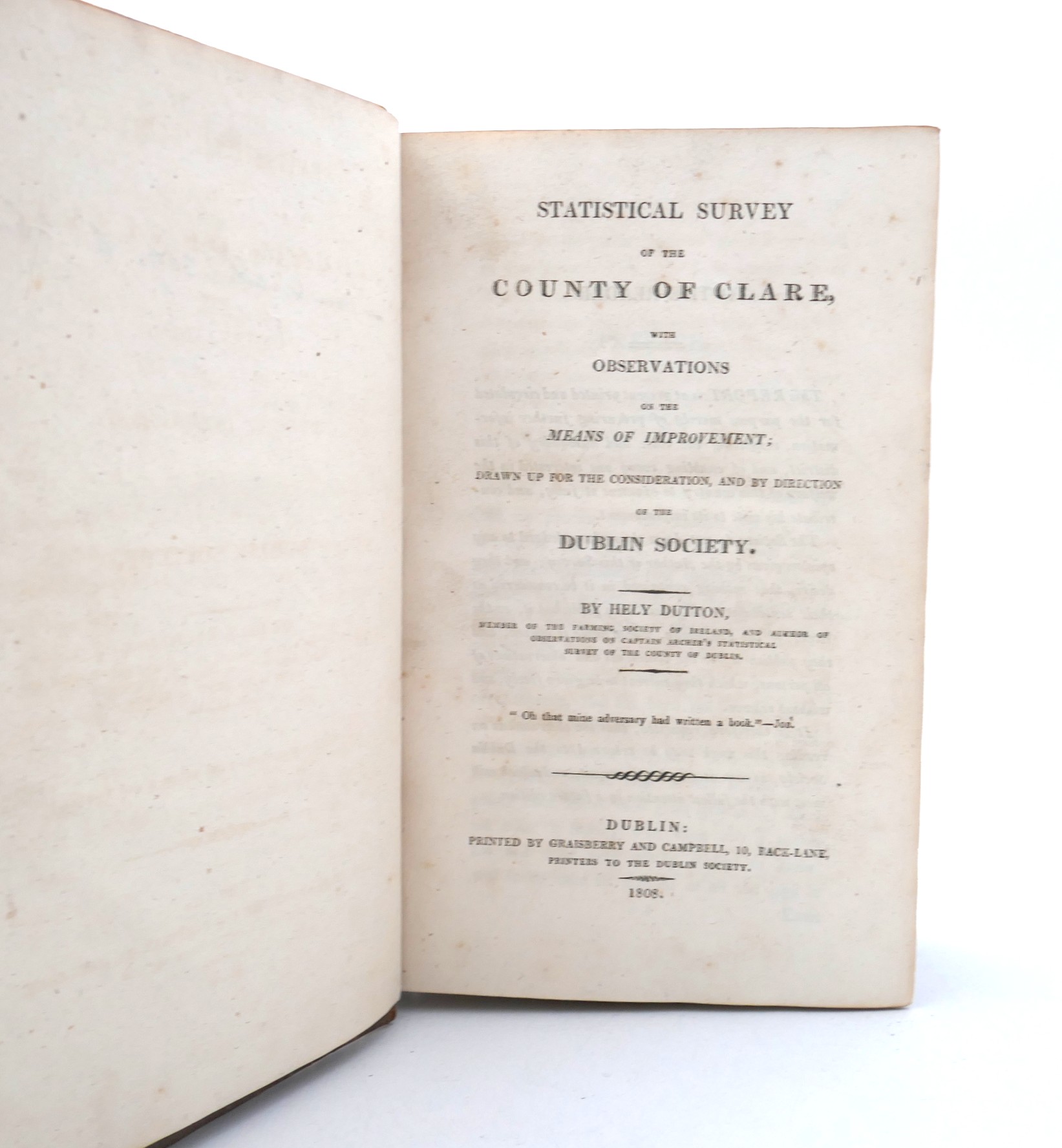 Statistical Survey of the County of Clare (1808) - Image 2
