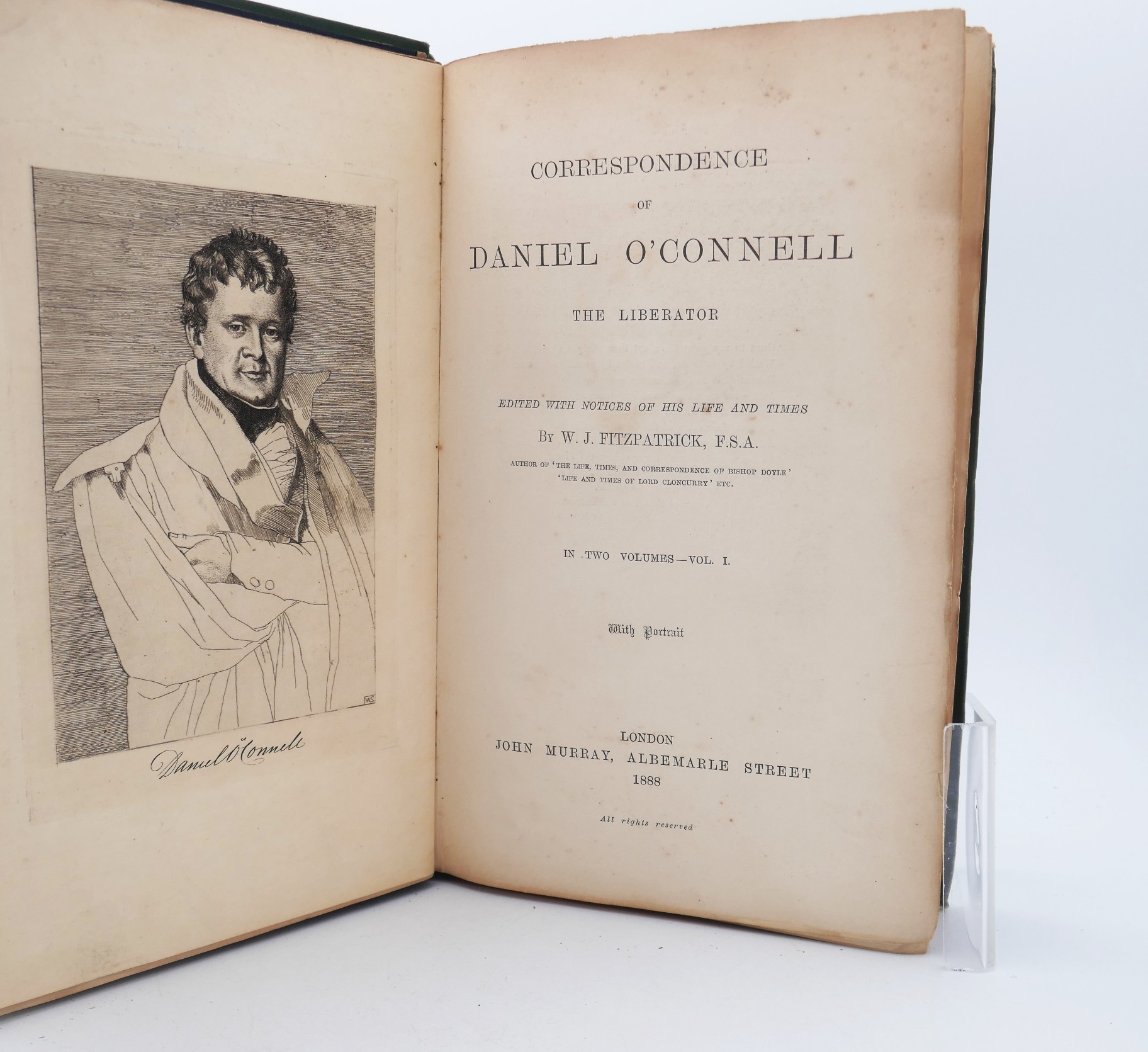 The Correspondence of Daniel O'Connell. Two Volumes (1888) - Image 2