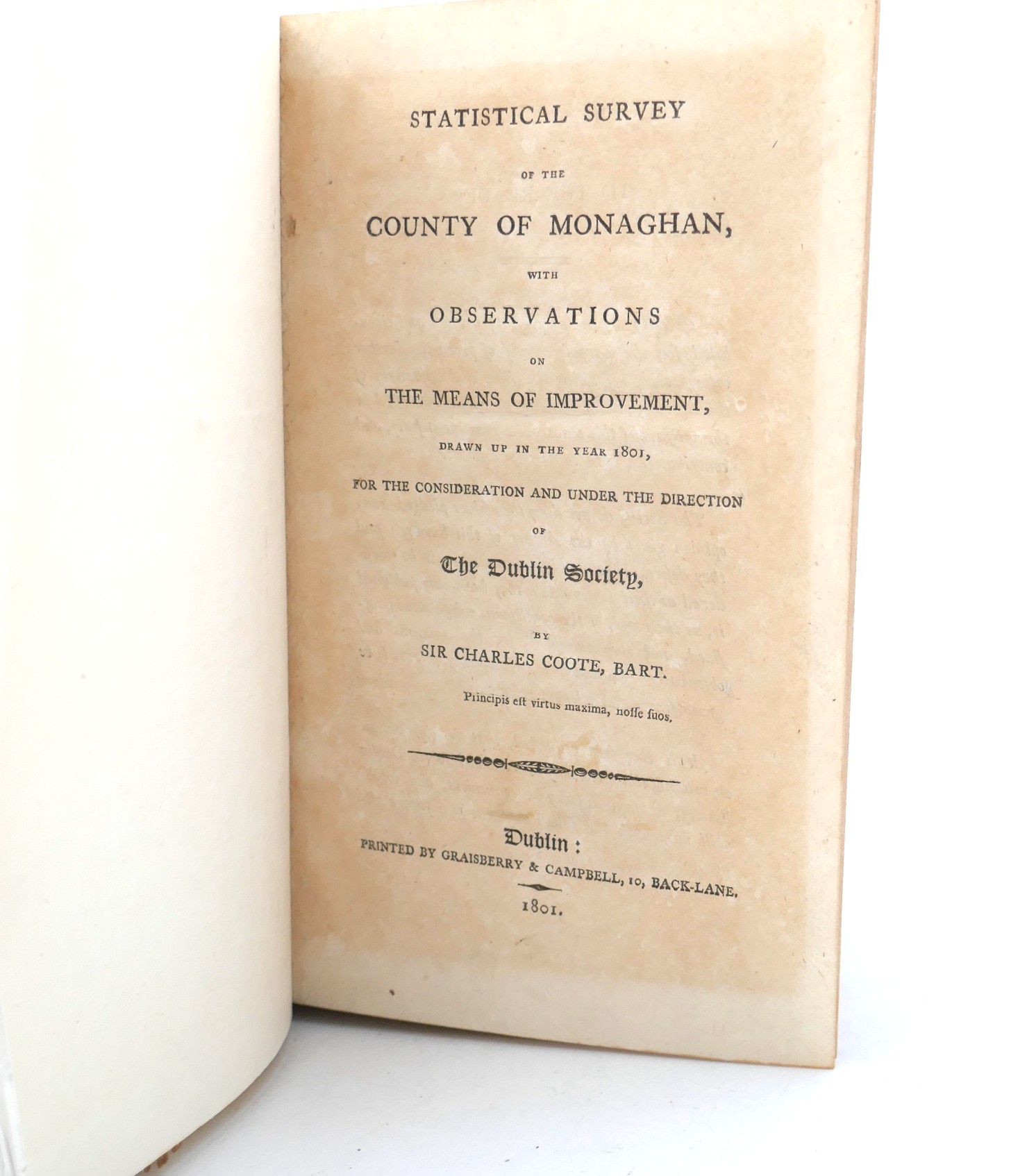 Statistical Survey of the County of Monaghan (1801) - Image 2