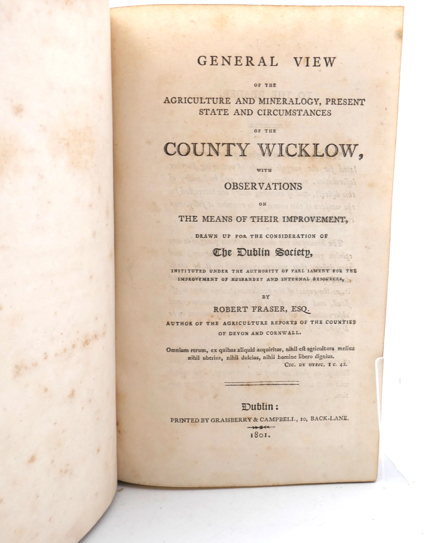 General View of the County Wicklow (1801) - Image 2