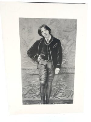 Photograph of Oscar Wilde by Pierre Molinier