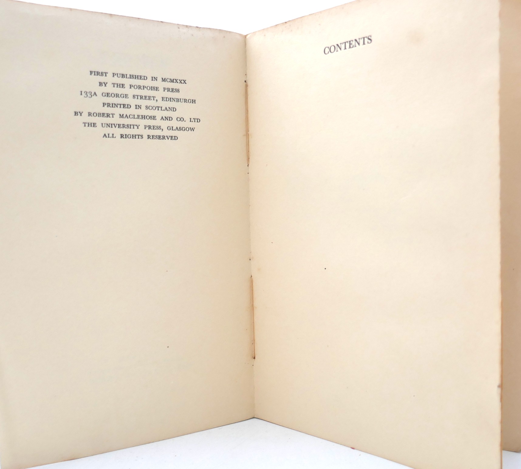 Whisky. Proof Copy of Scarce First Edition (1930) - Image 4