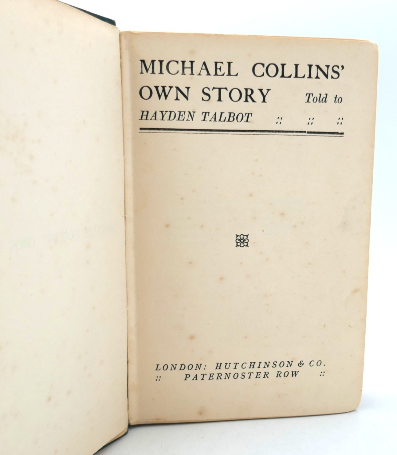 Michael Collins' Own Story (1923) - Image 2