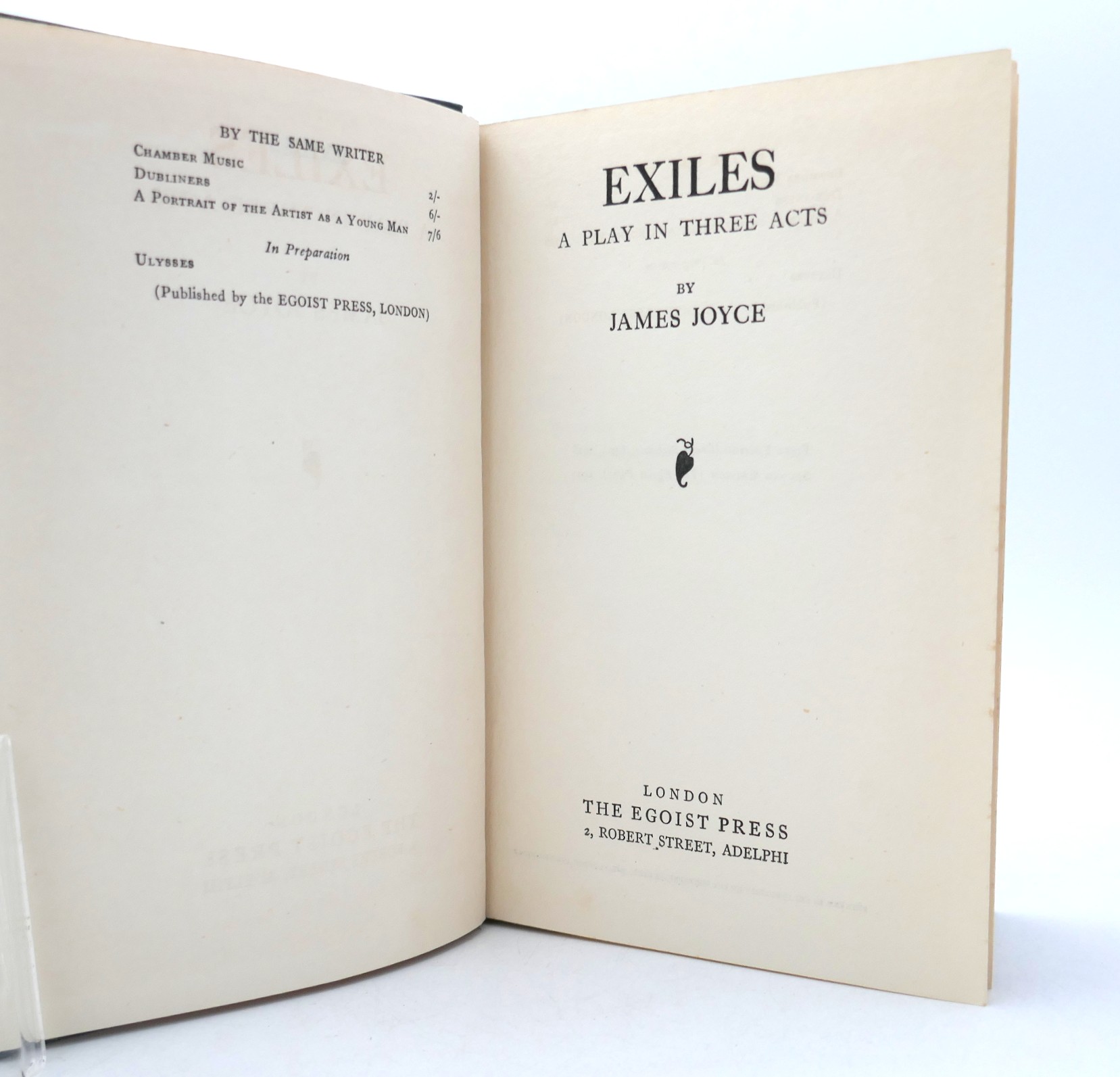 Exiles. A Play in Three Acts (1921) - Image 2