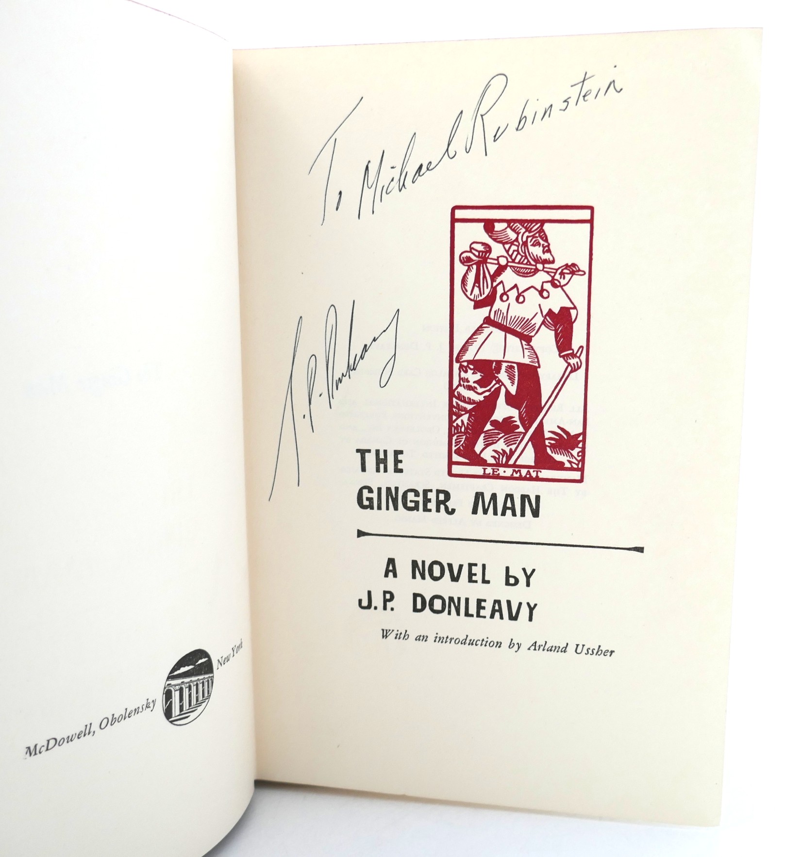 The Ginger Man. Inscribed Copy (1958) - Image 3