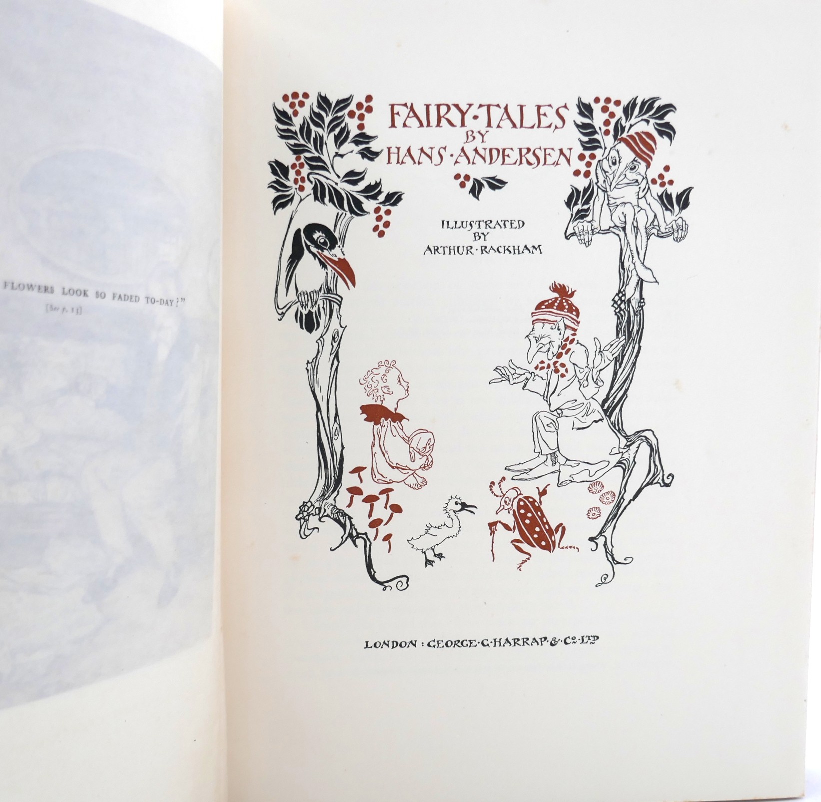 Andersen's Fairy Tales. Illustrated by Arthur Rackham (1932) - Image 2