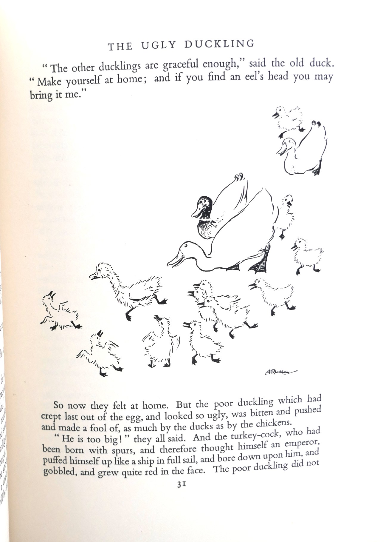 Andersen's Fairy Tales. Illustrated by Arthur Rackham (1932) - Image 5