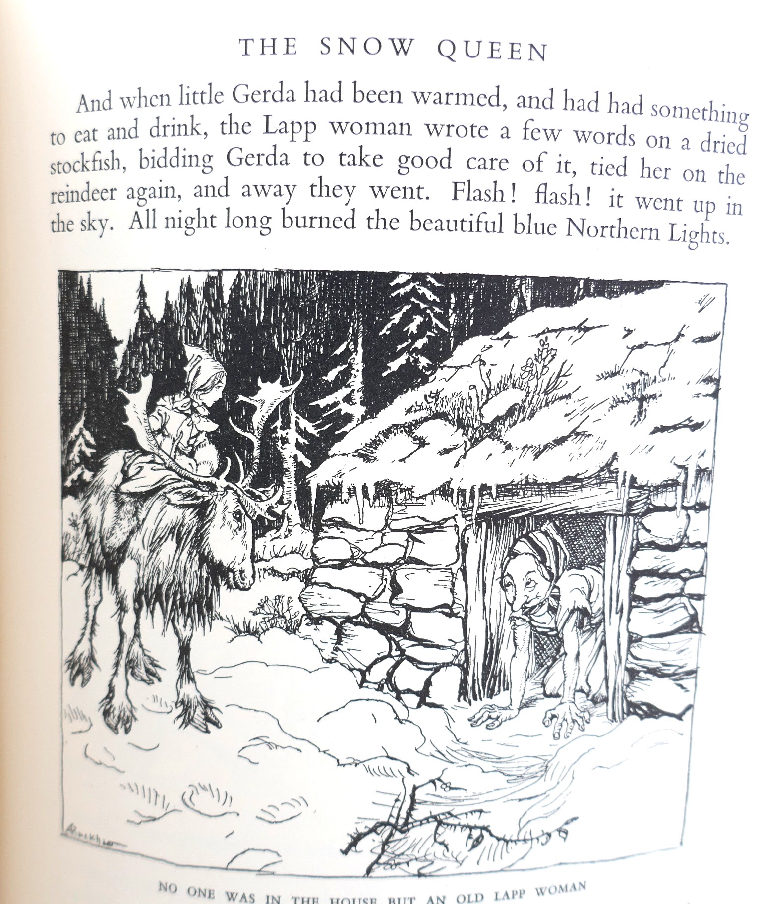 Andersen's Fairy Tales. Illustrated by Arthur Rackham (1932) - Image 6