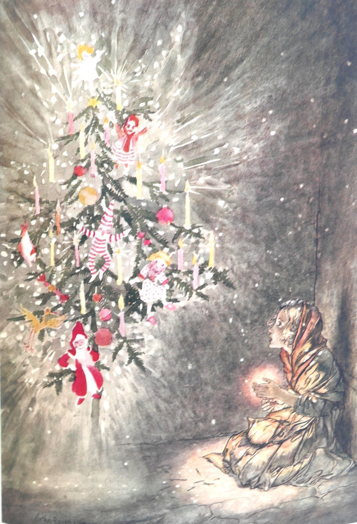 Andersen's Fairy Tales. Illustrated by Arthur Rackham (1932) - Image 8