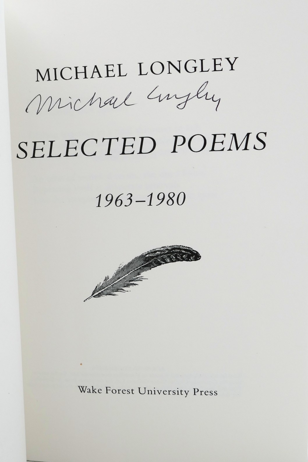 Selected Poems 1963-1980 - Image 2