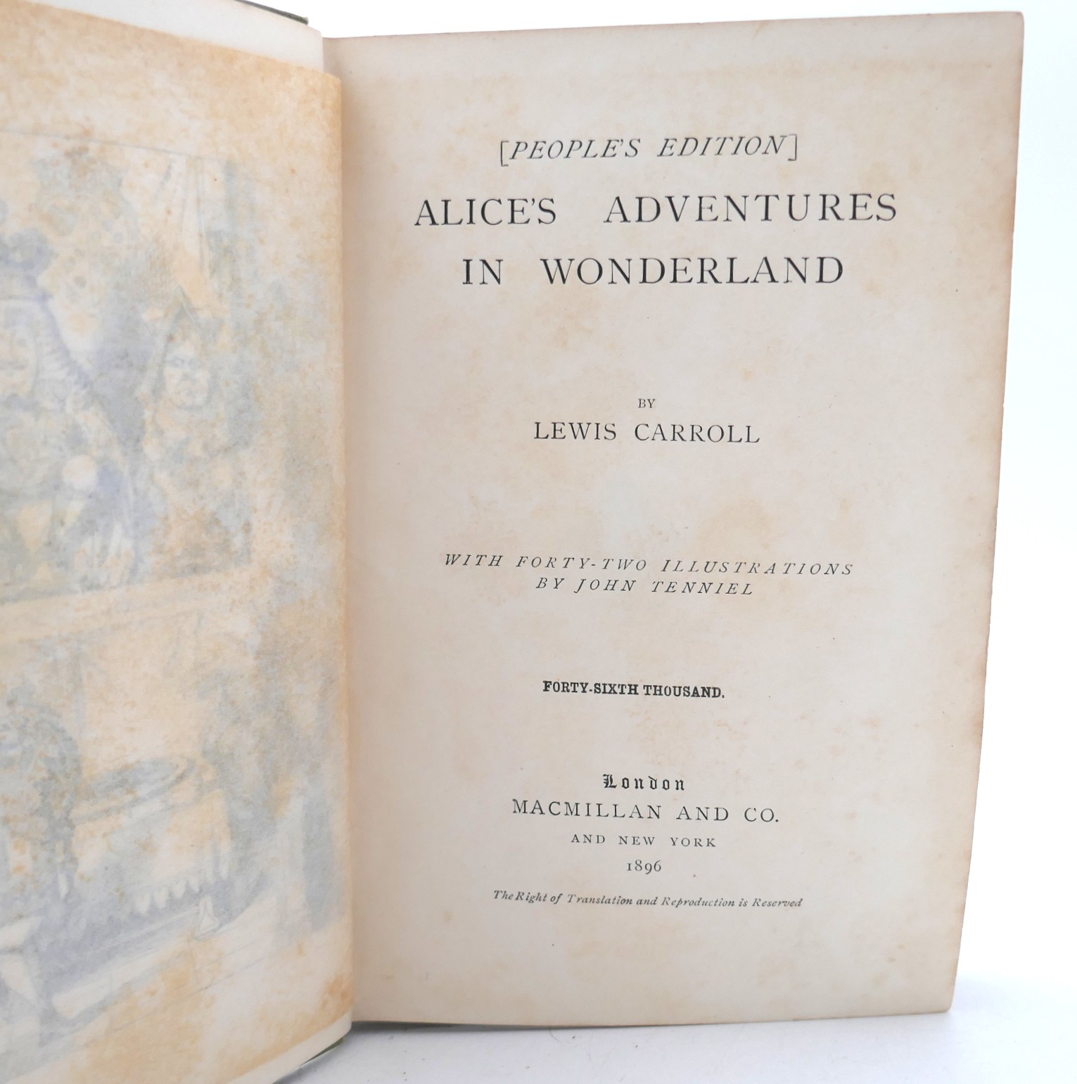 Alice's Adventures in Wonderland & Through the Looking-Glass (1895-1896) - Image 2
