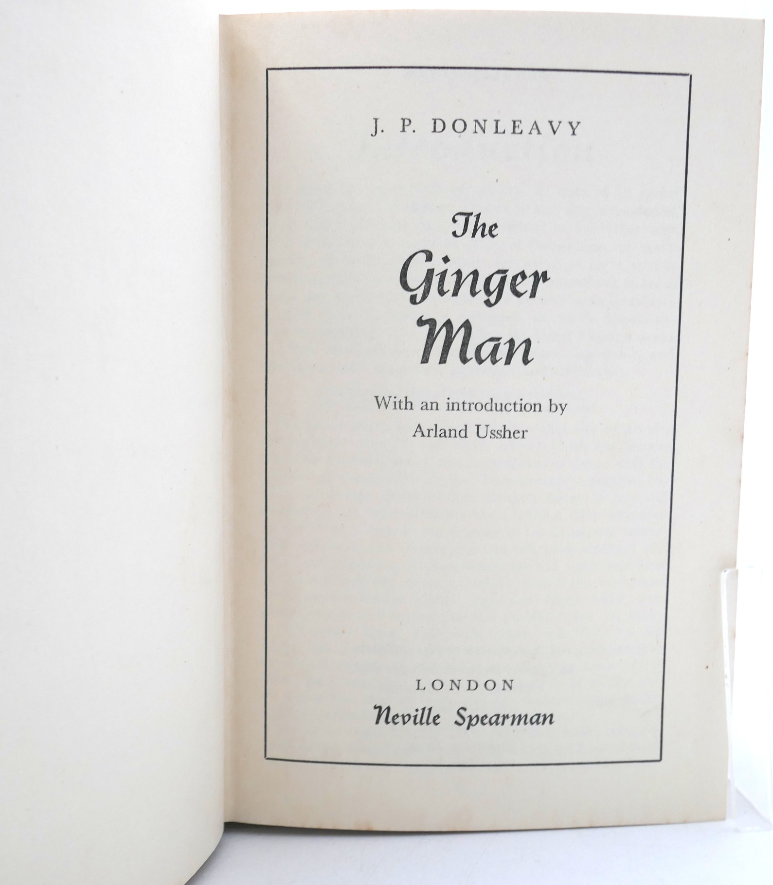 The Ginger Man. First UK Edition (1956) - Image 2